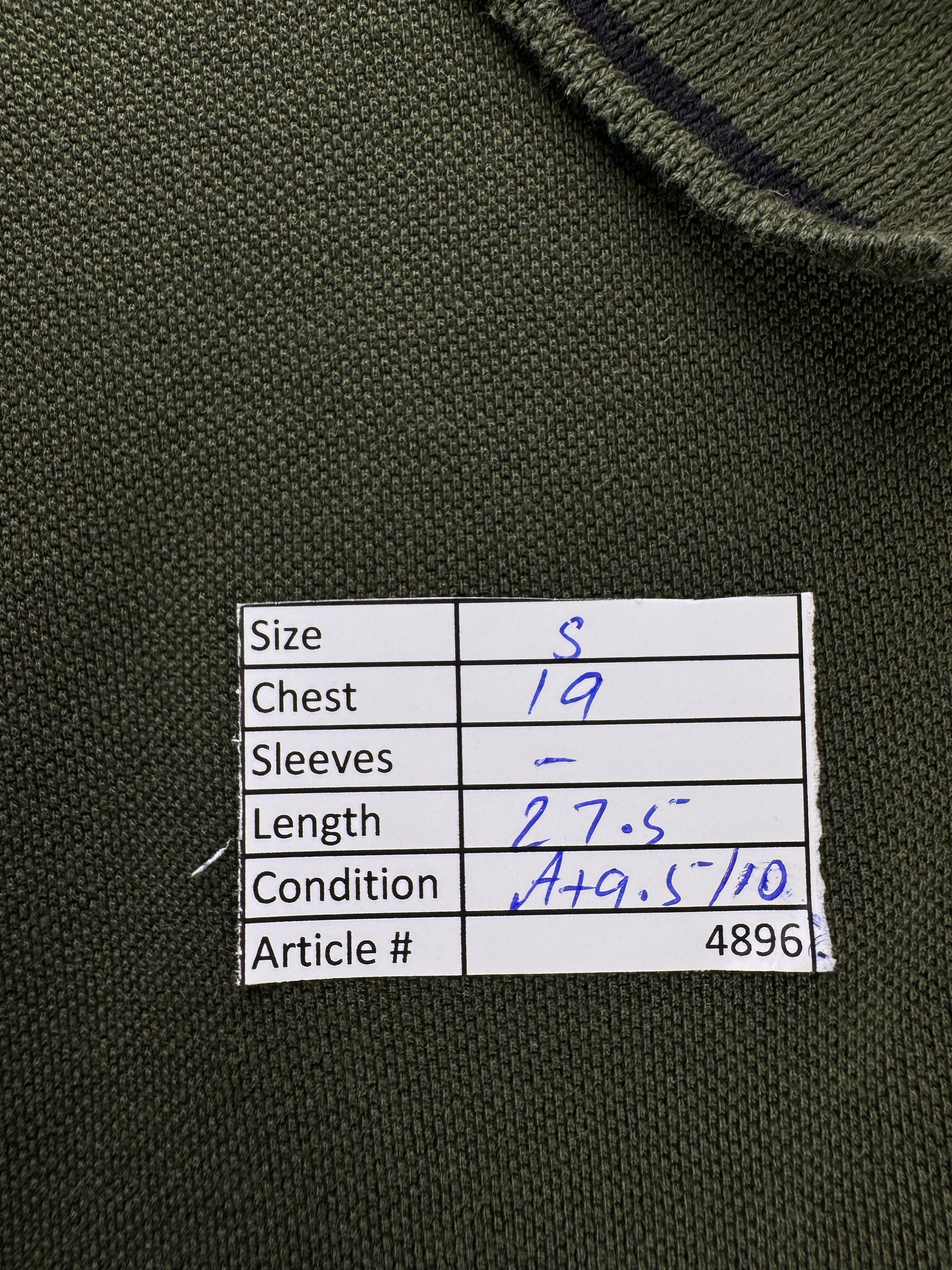 Kappa® Small | Chest: 19" | Green | Polo Shirt | Poly - Cotton | 4896 - Genuine Maal