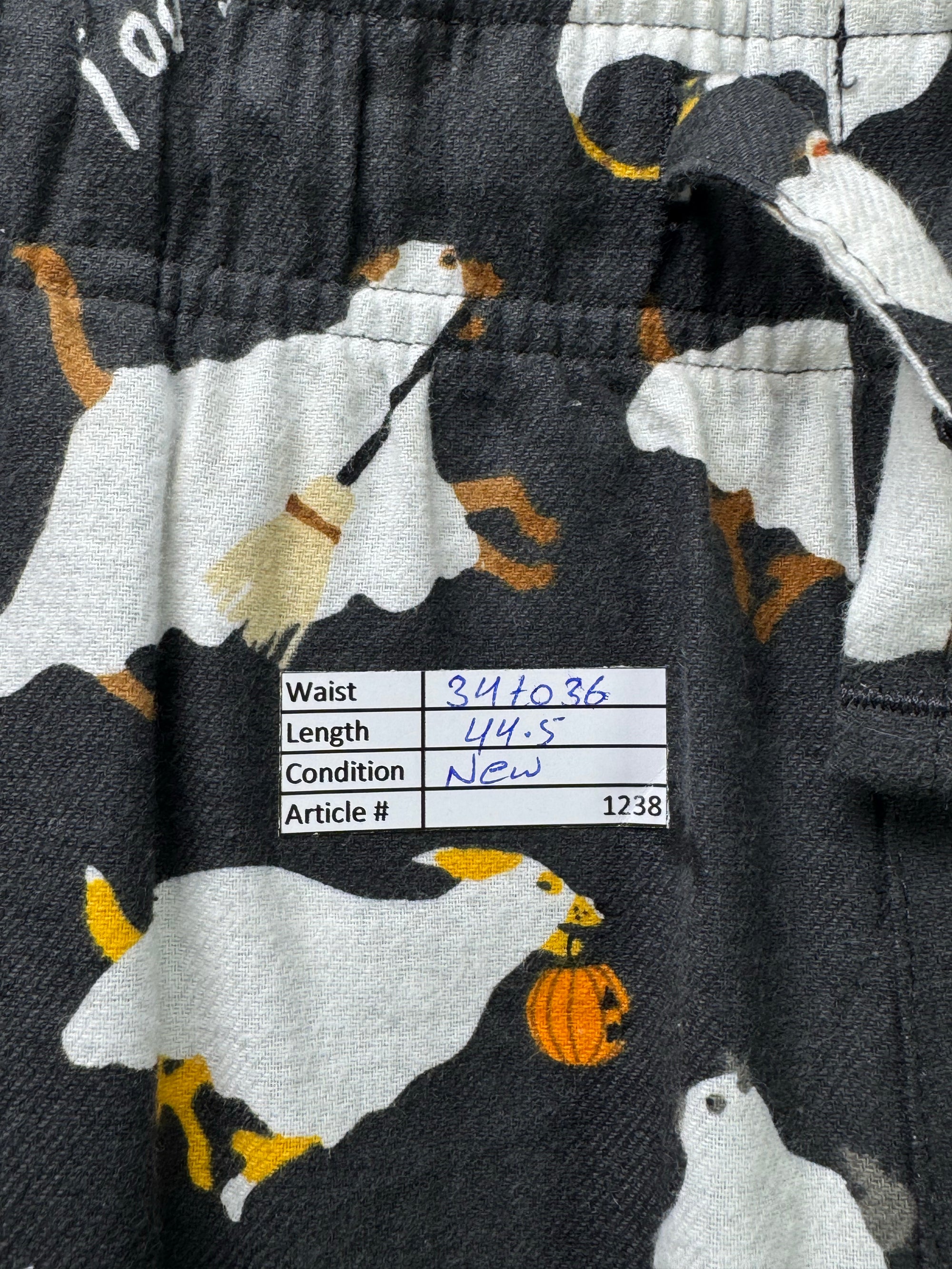 Old N*vy® Waist: 34" to 36" | Black | Pajamas | Cotton | 1238 - Genuine Maal