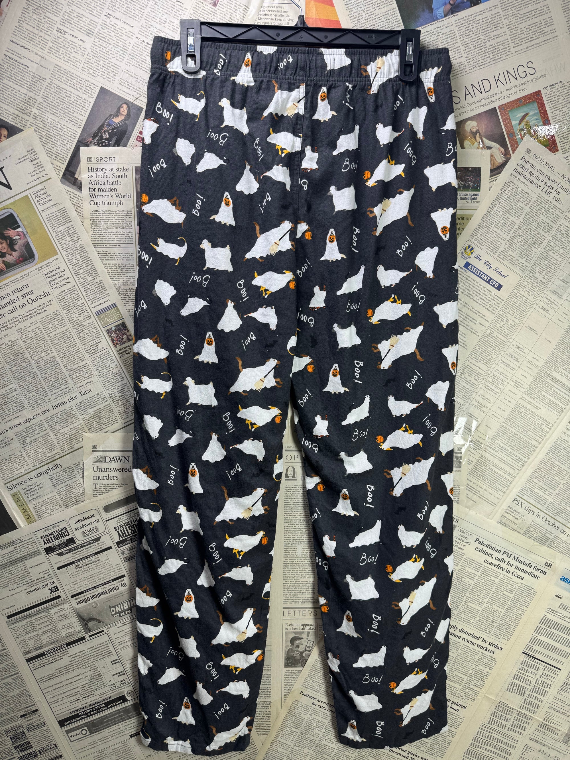 Old N*vy® Waist: 34" to 36" | Black | Pajamas | Cotton | 1238 - Genuine Maal