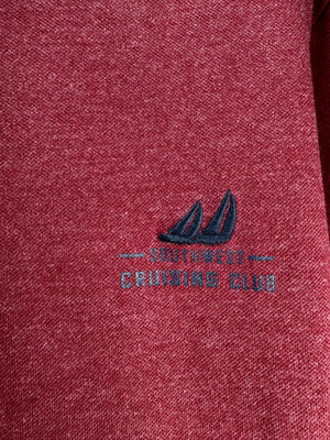Brend Berger® Large | Chest: 23" | Red | Polo Shirt | Poly - Cotton - Elastane | 4898 - Genuine Maal