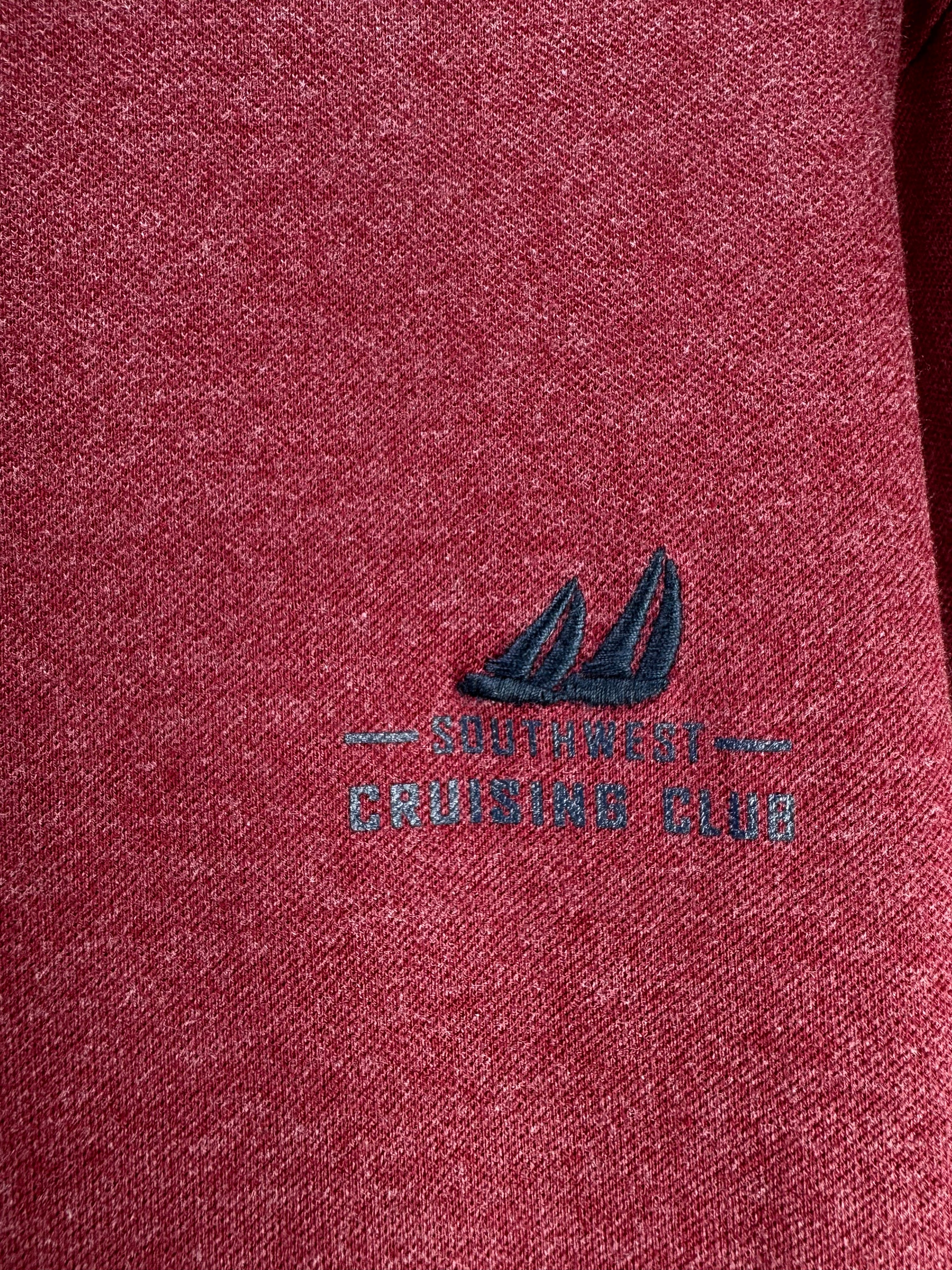 Brend Berger® Large | Chest: 23" | Red | Polo Shirt | Poly - Cotton - Elastane | 4898 - Genuine Maal