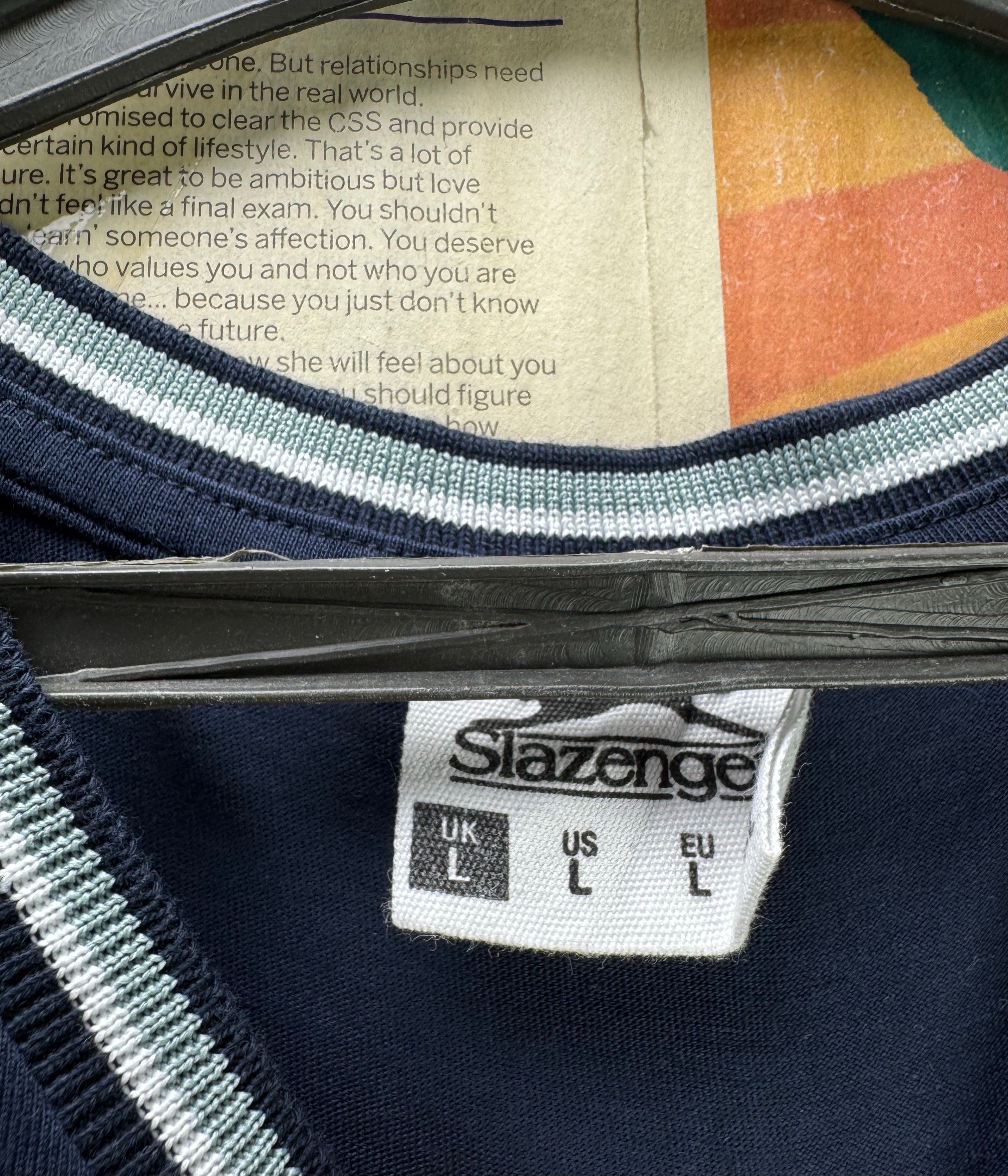 Salzenger® Medium | Chest: 21.5" | Blue | T-Shirt | Cotton | 4633 - Genuine Maal