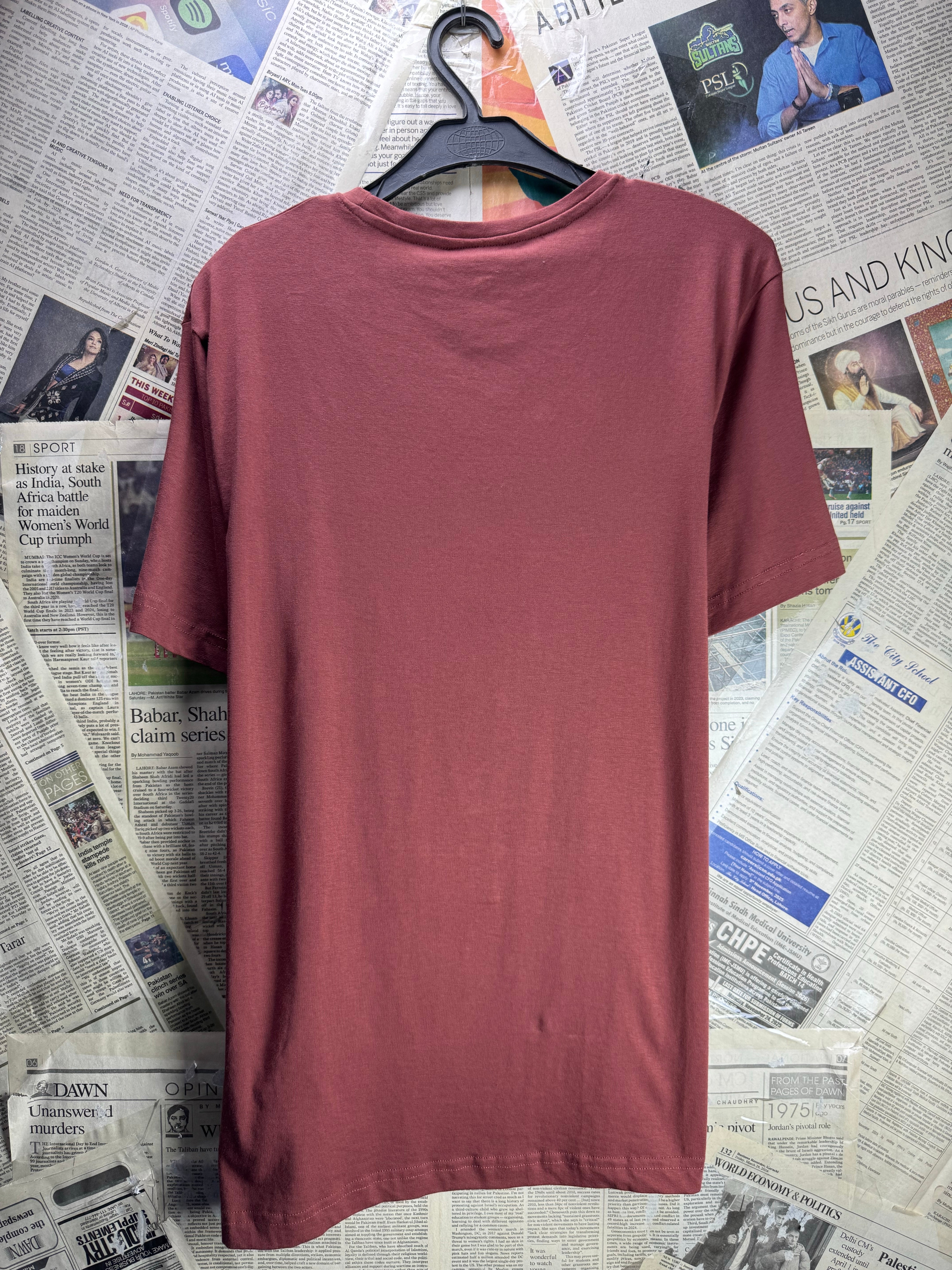 H&M® Small | Chest: 19" | Red | T-Shirt | Cotton - Elastane | 4844 - Genuine Maal