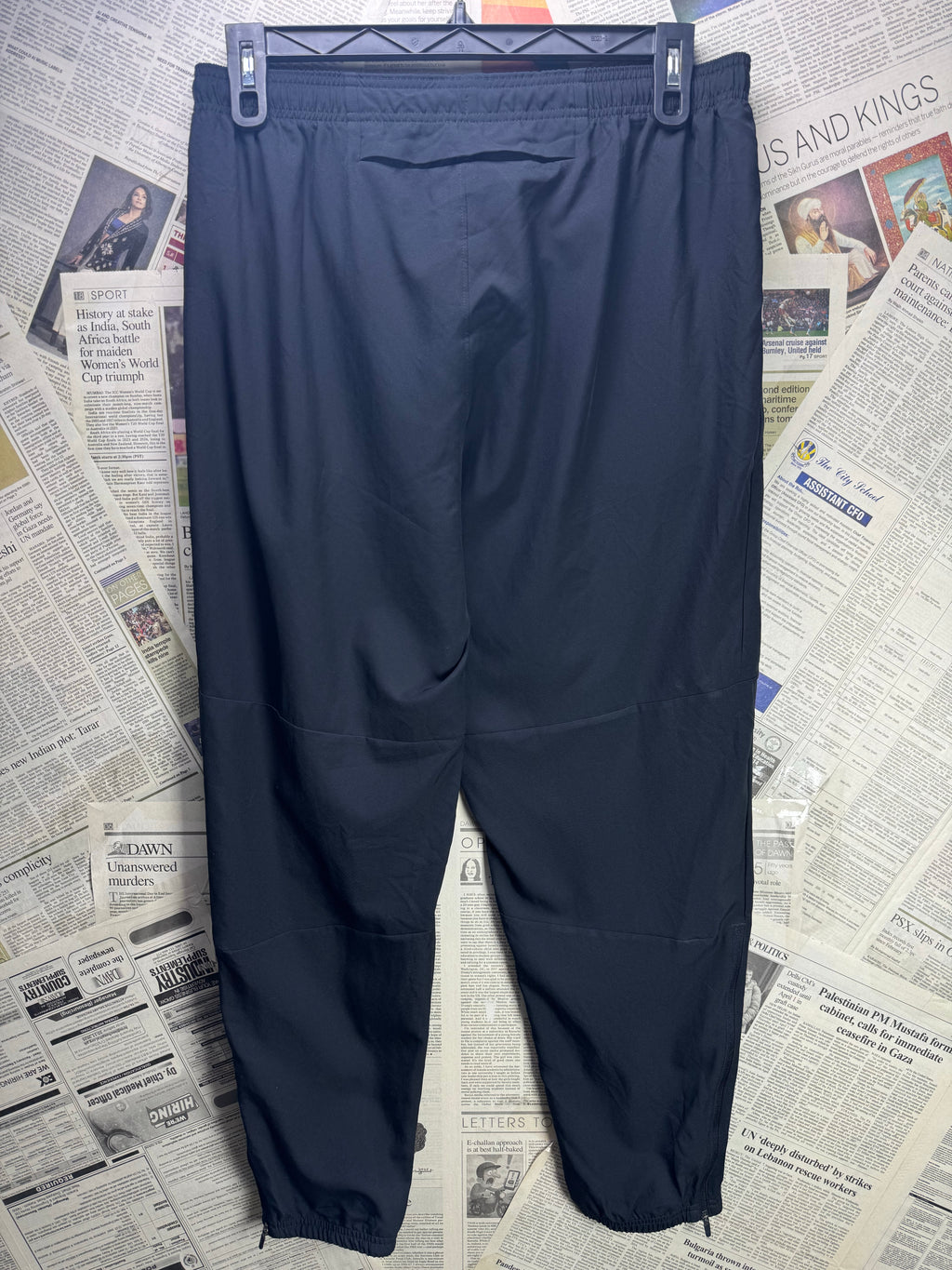 N*ke® Waist: 32" to 34"| Black | Dri - Fit Sports Trouser | Poly | 1273 - Genuine Maal