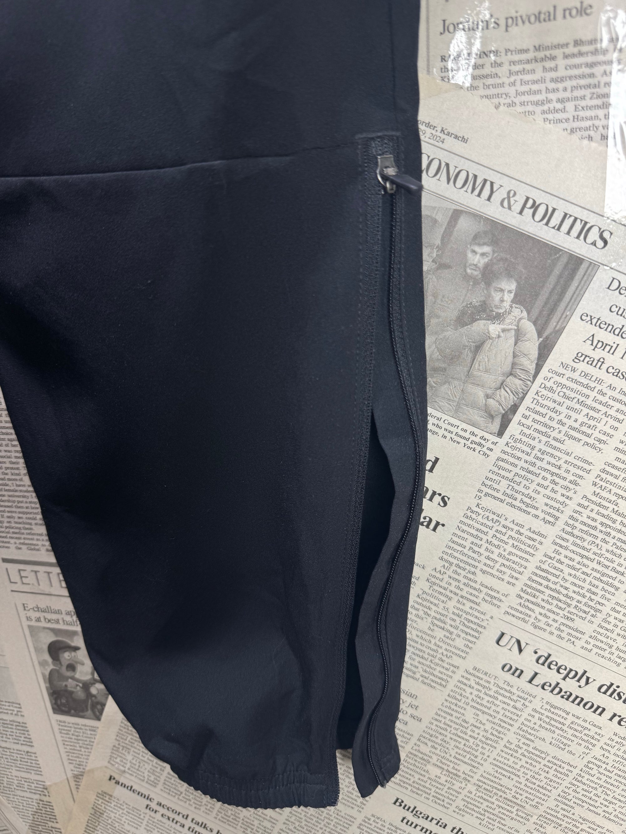 N*ke® Waist: 32" to 34"| Black | Dri - Fit Sports Trouser | Poly | 1273 - Genuine Maal