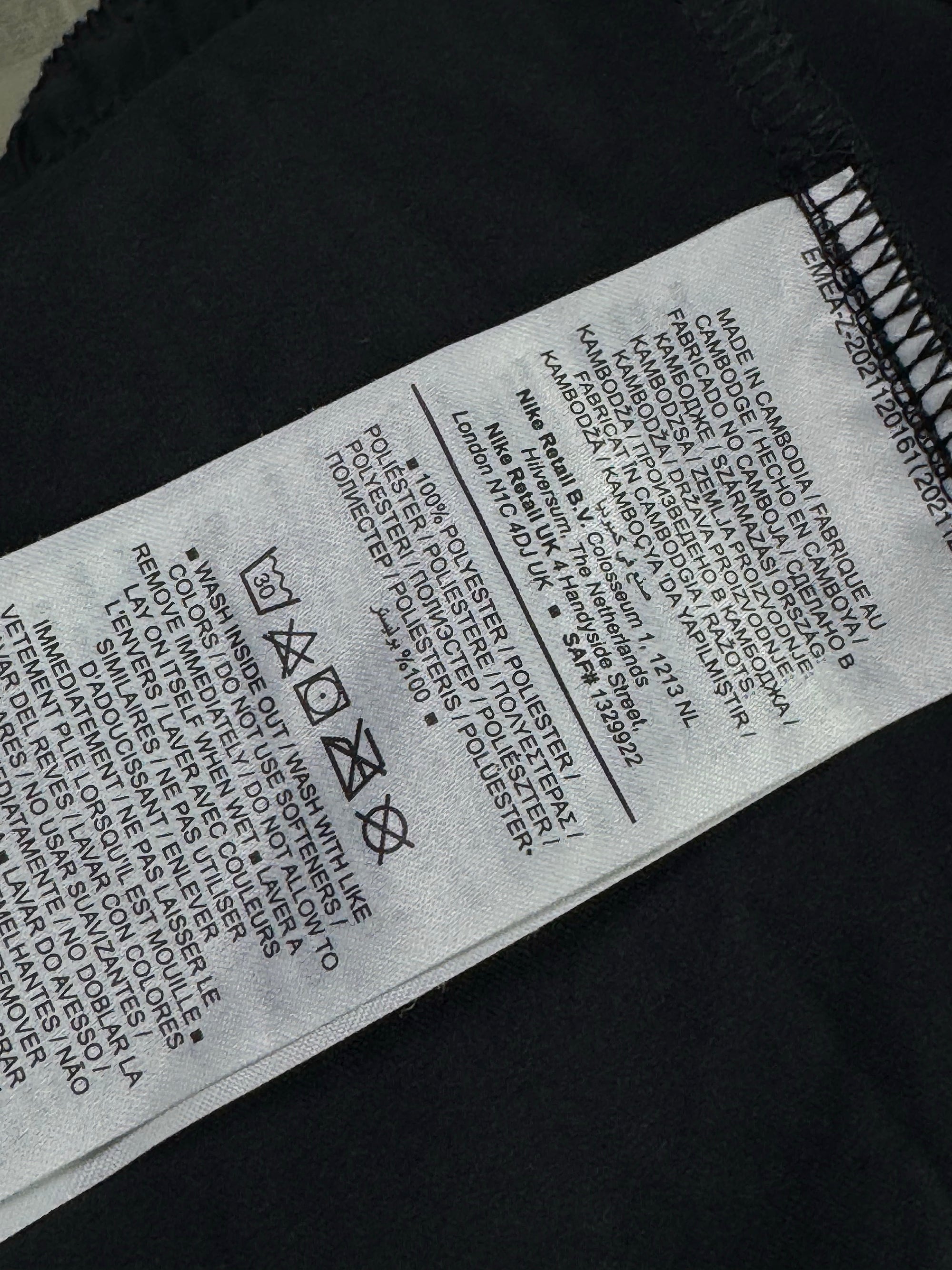 N*ke® Waist: 32" to 34"| Black | Dri - Fit Sports Trouser | Poly | 1273 - Genuine Maal