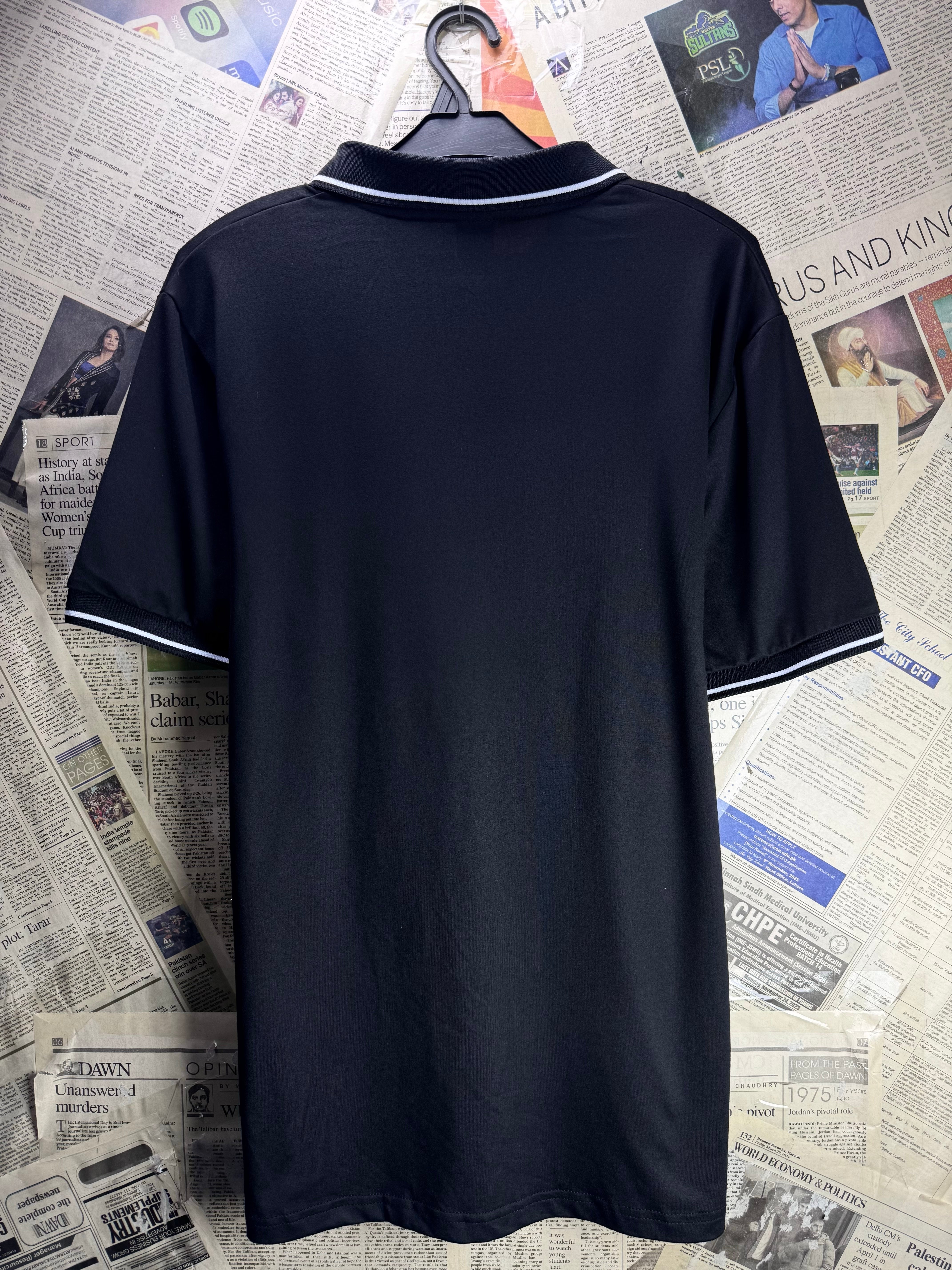 Manfinity® Small | Chest: 21" | Black | Polo Shirt | Poly - Elastane | 4438 - Genuine Maal