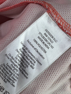 Eddie Bauer® XL | Chest: 25" | Peach | Sports Polo | Poly | 3492 - Genuine Maal