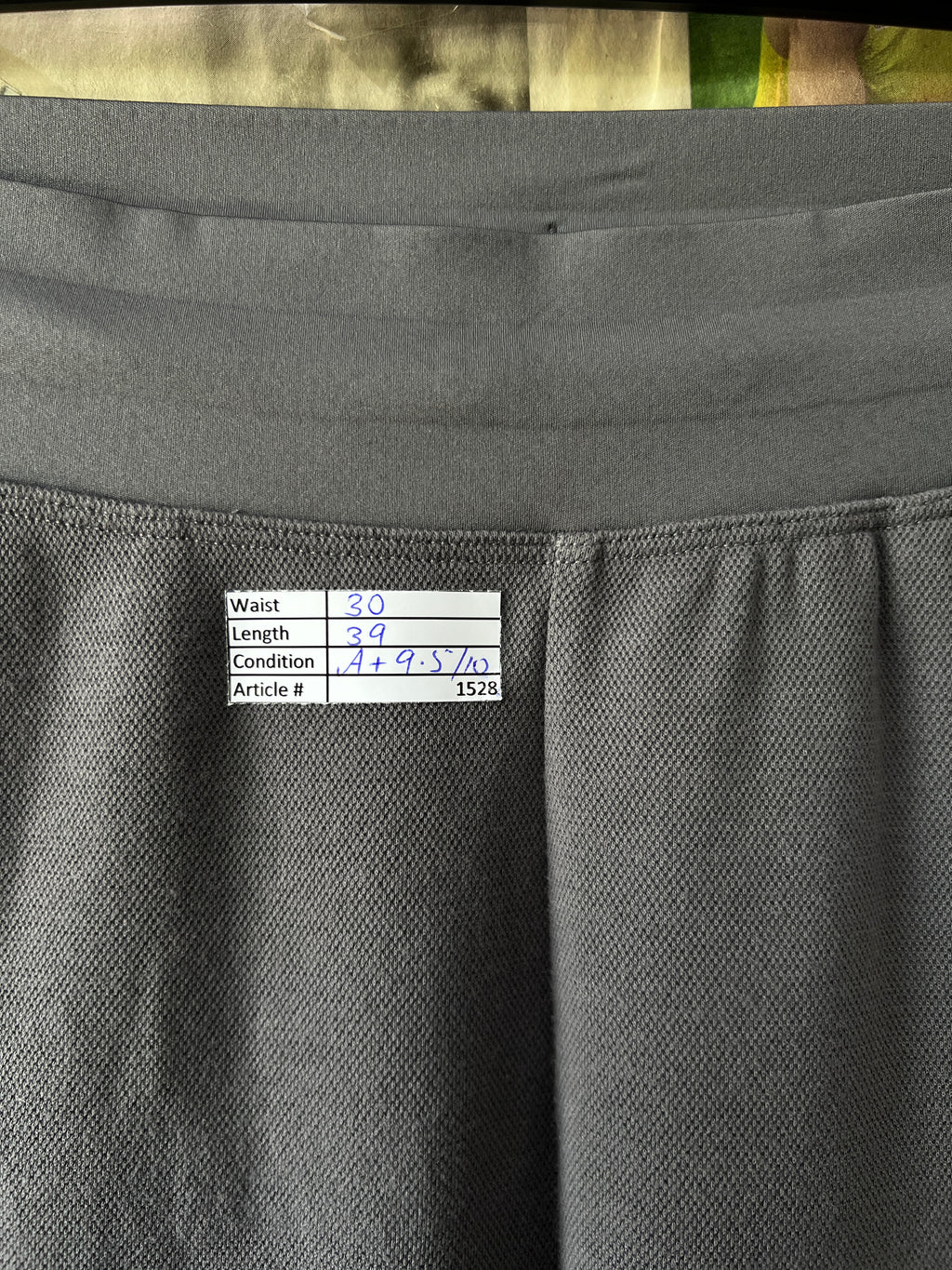 Gym Shark® Waist: 30" | Grey | Trouser | 1528 - Genuine Maal