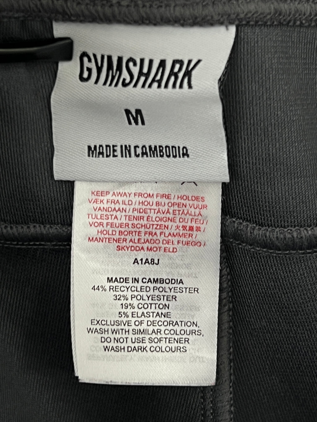 Gym Shark® Waist: 30" | Grey | Trouser | 1528 - Genuine Maal