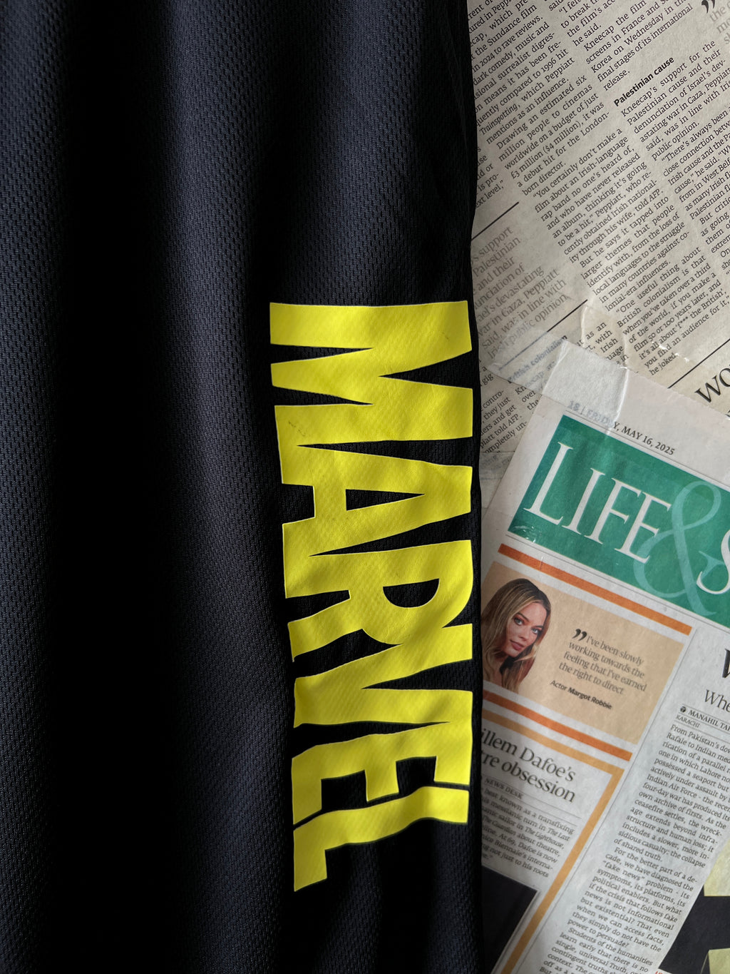 Marvel® Waist: 30" to 32" | Black | Shorts | 1109 - Genuine Maal