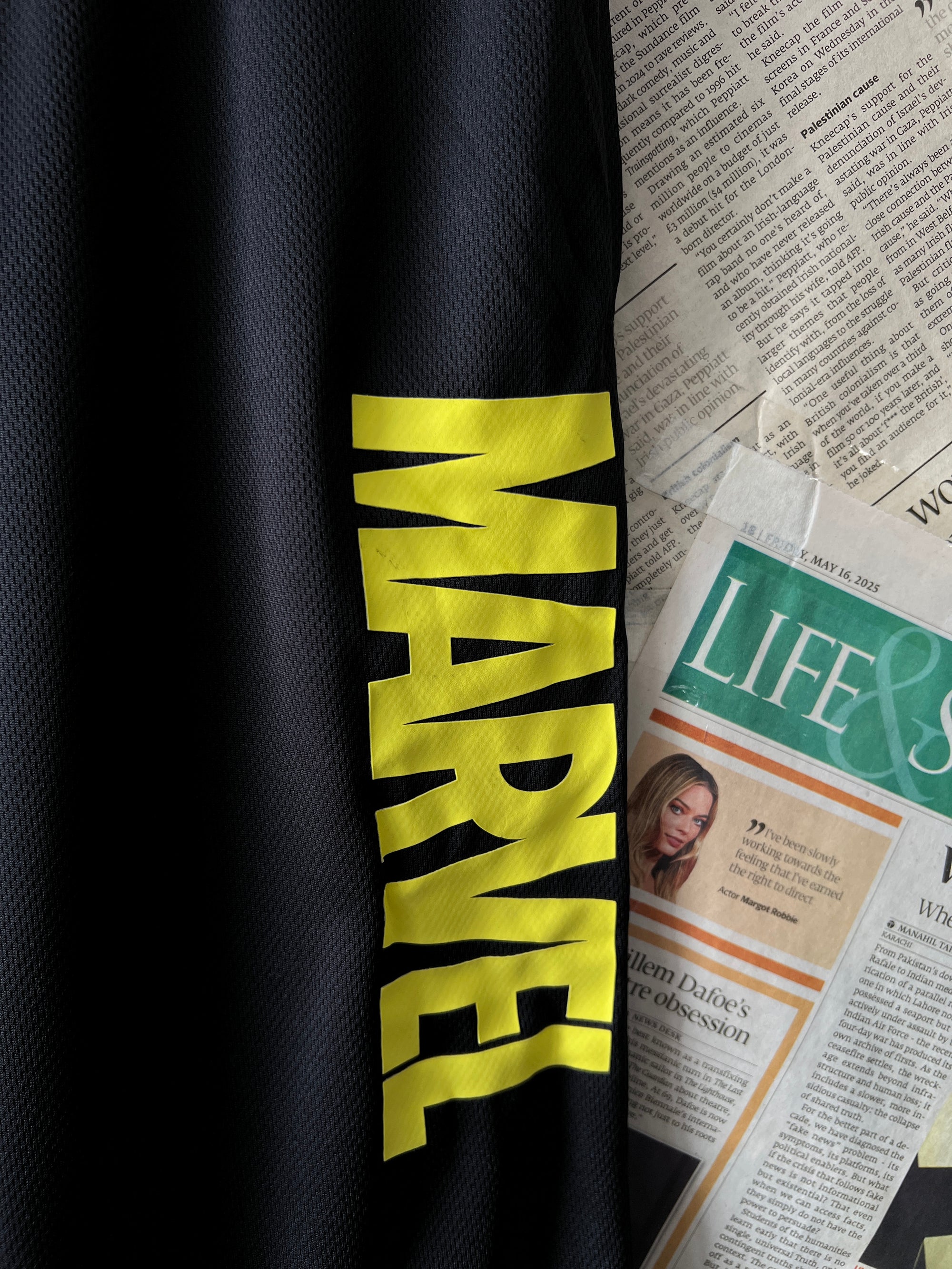 Marvel® Waist: 30" to 32" | Black | Shorts | 1109 - Genuine Maal