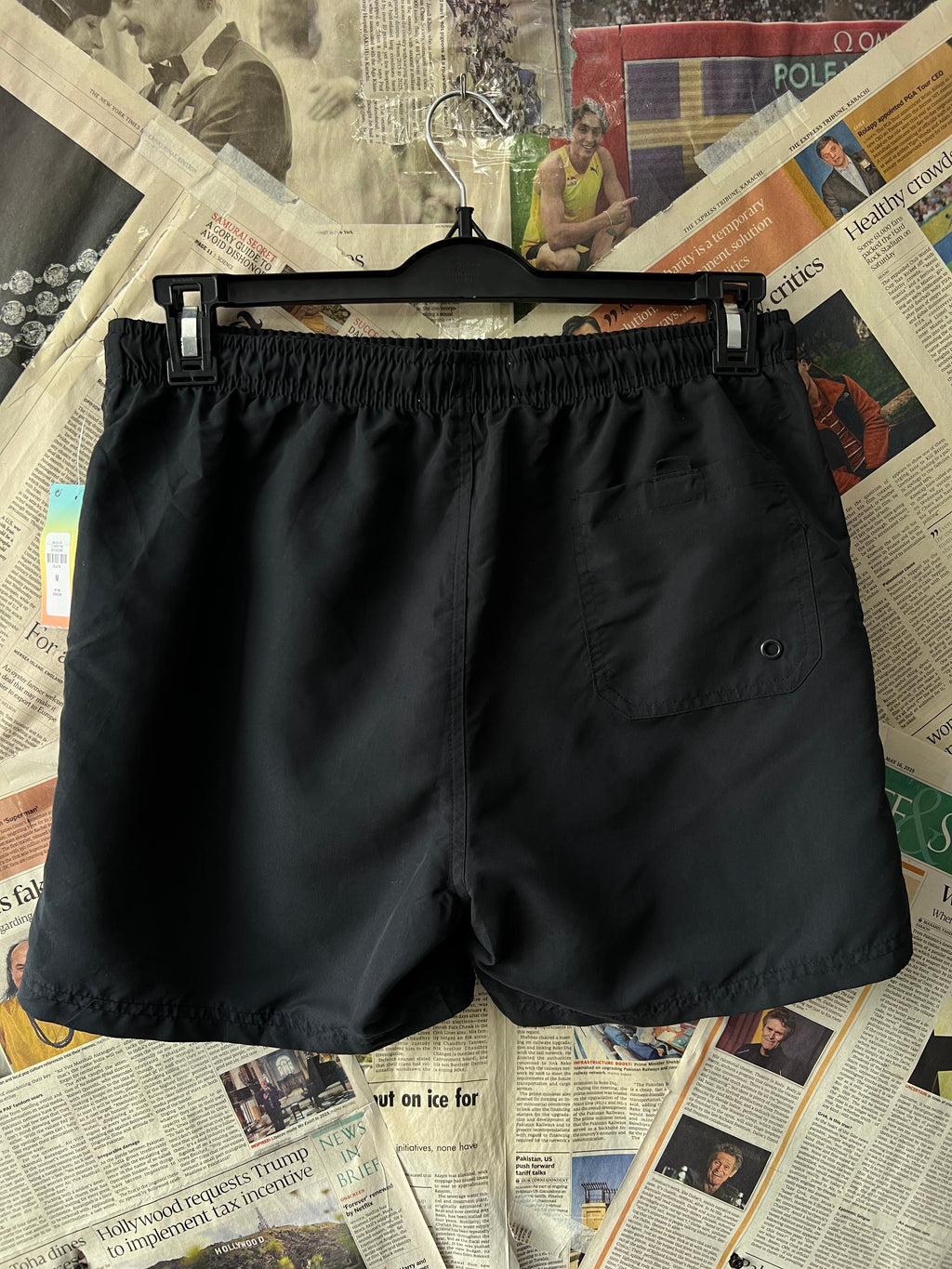 Primark® Waist: 32" | Black | Shorts | 1083 - Genuine Maal