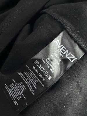 Avenzi Jeans® Small | Chest: 20" | Blue | T-Shirt | Cotton - Elastane | 4805 - Genuine Maal