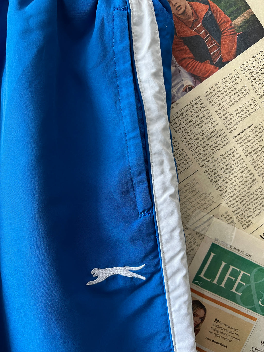 Slazenger® Waist: 26" to 28" | Blue | Knee - Shorts | 1073 - Genuine Maal