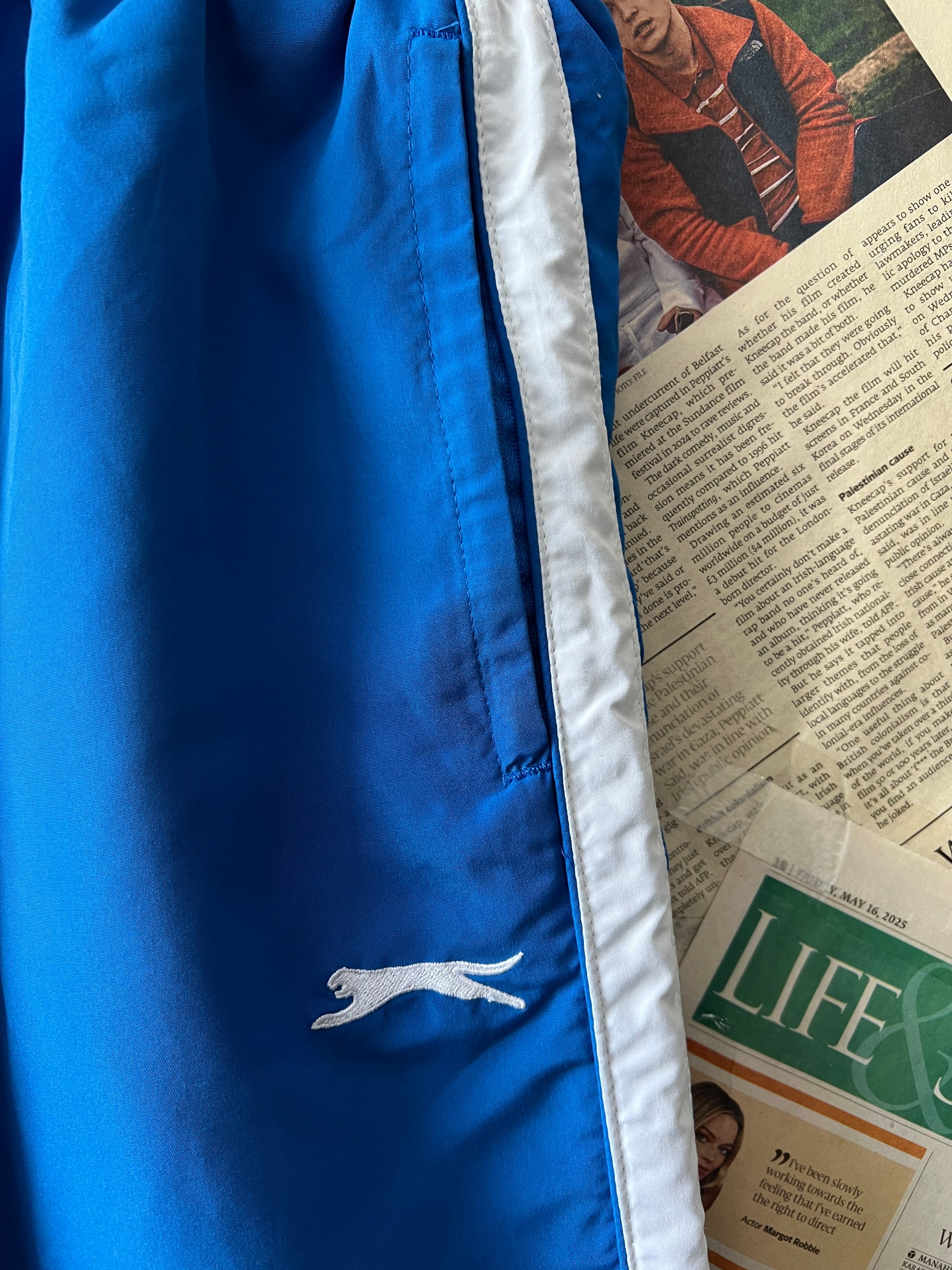 Slazenger® Waist: 26" to 28" | Blue | Knee - Shorts | 1073 - Genuine Maal