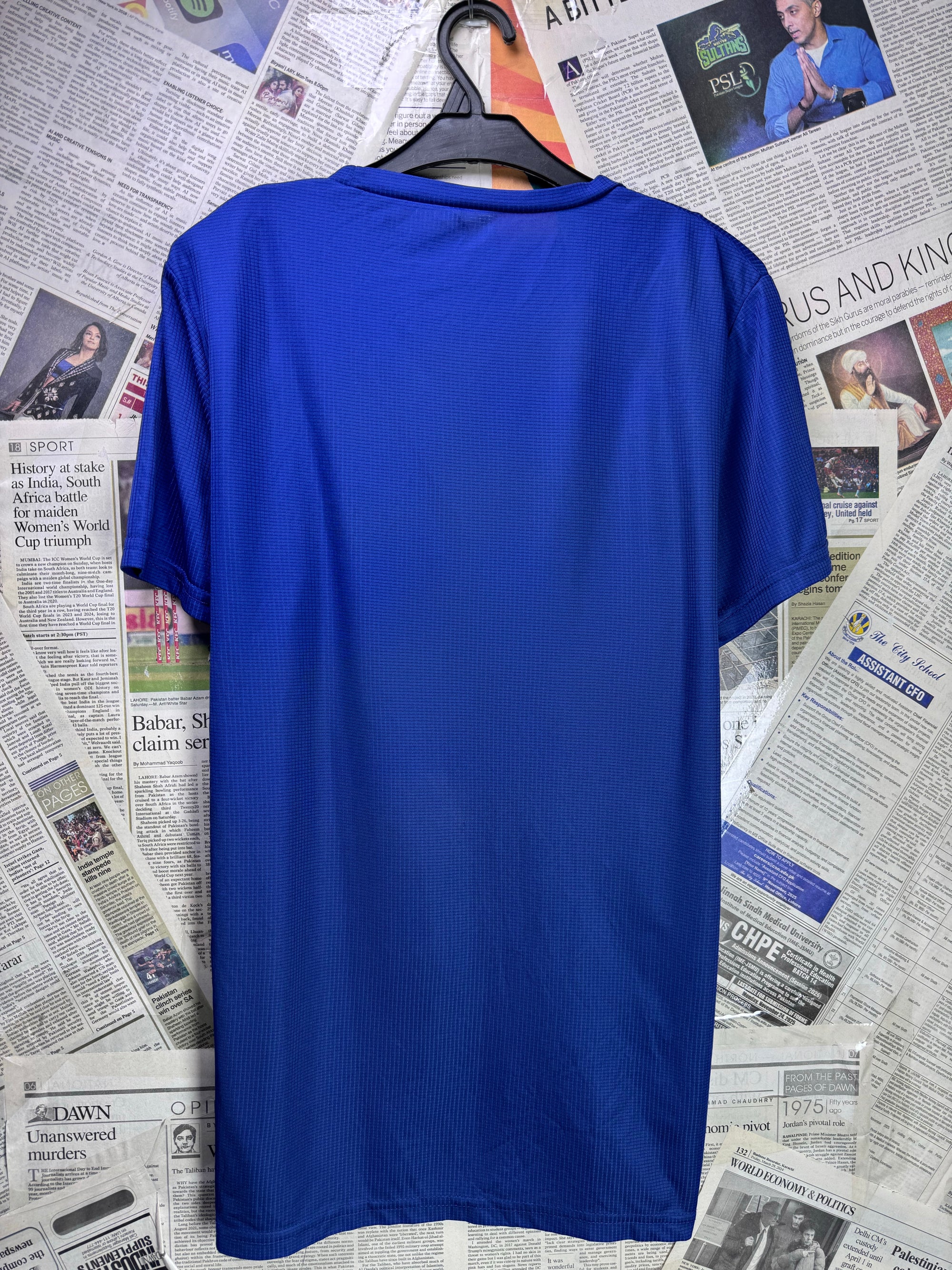 RUN® Small | Chest: 20" | Royal Blue | Sports T-Shirt | Poly | 3474 - Genuine Maal