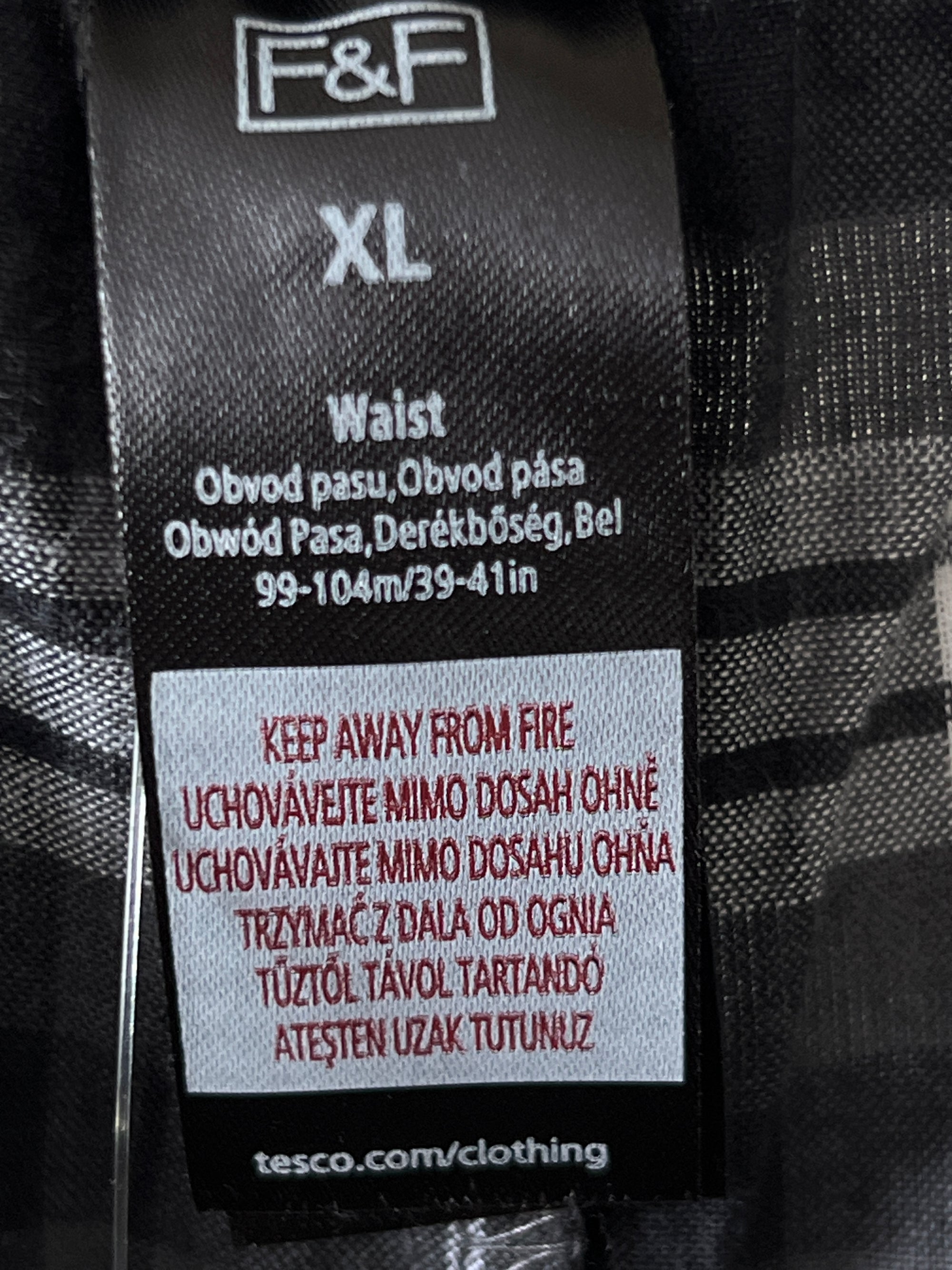 F&F® Waist: 36" to 38" | Grey Check | Shorts | 1113 - Genuine Maal