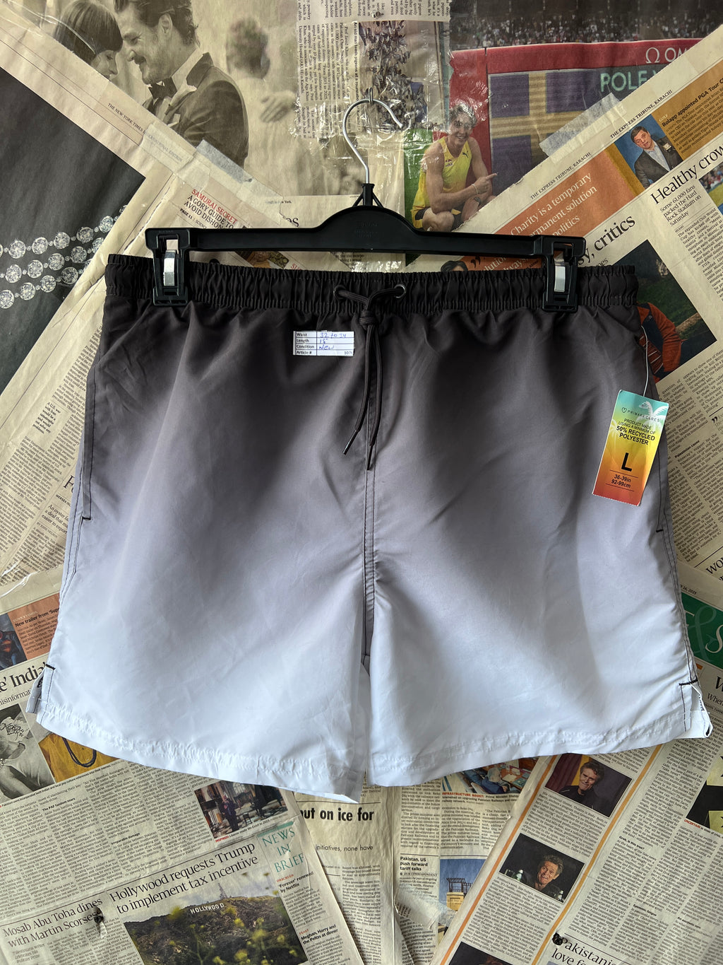 Primark® Waist: 32" to 34" | Shaded | Shorts | 1076 - Genuine Maal