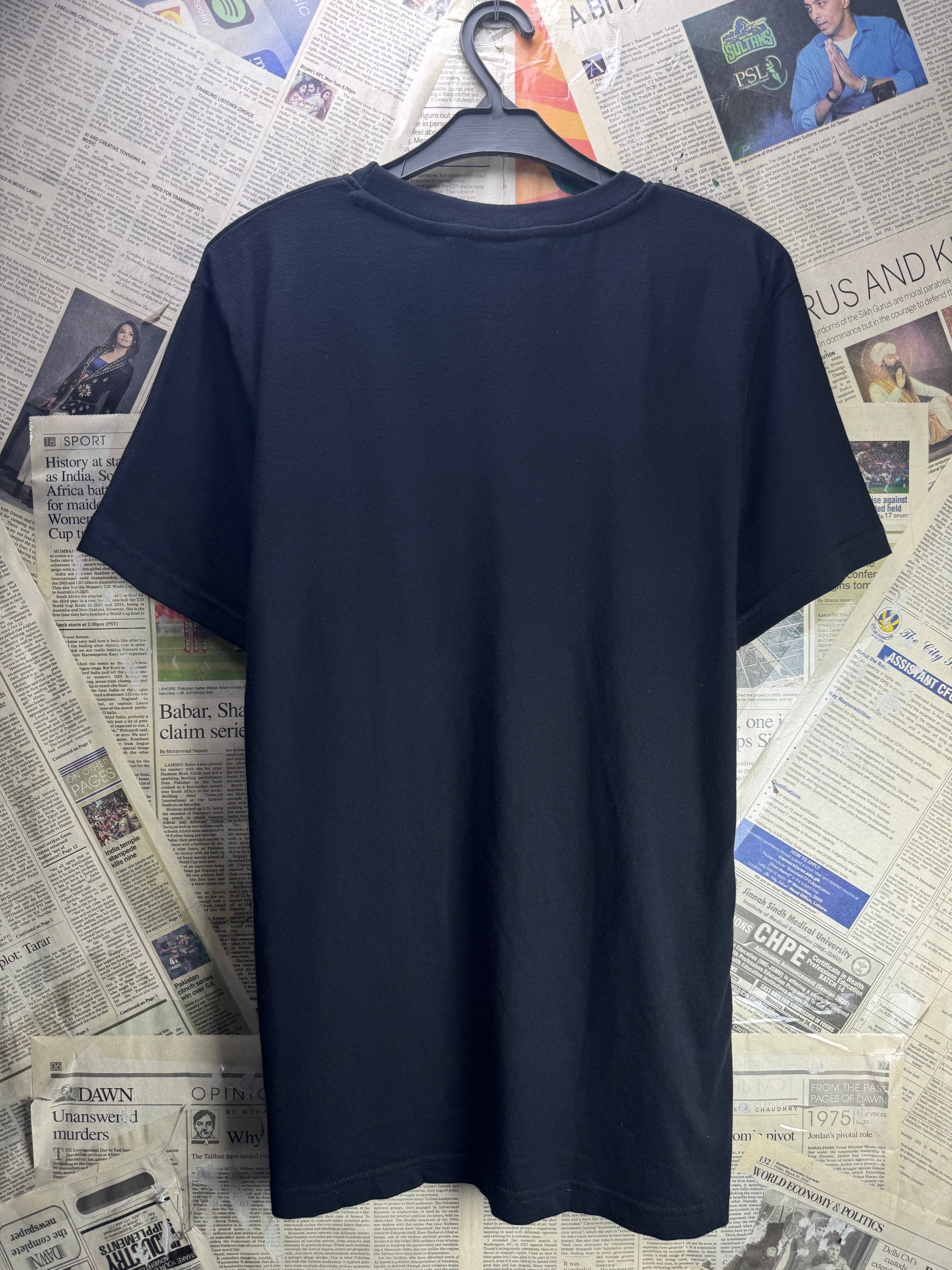 Trapstar® Small | Chest: 19" | Black | T-Shirt | Cotton | 4627 - Genuine Maal