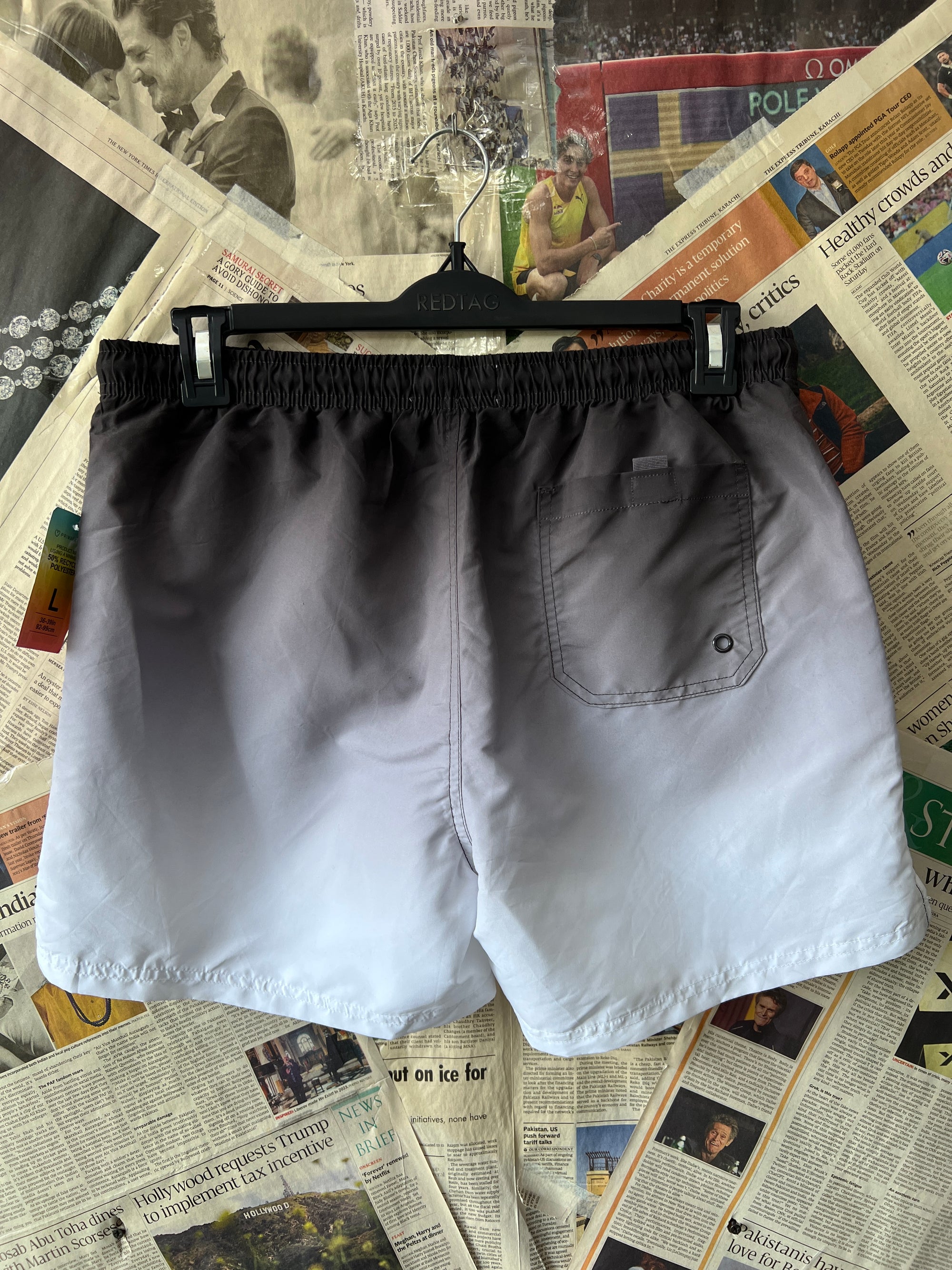 Primark® Waist: 32" to 34" | Shaded | Shorts | 1076 - Genuine Maal