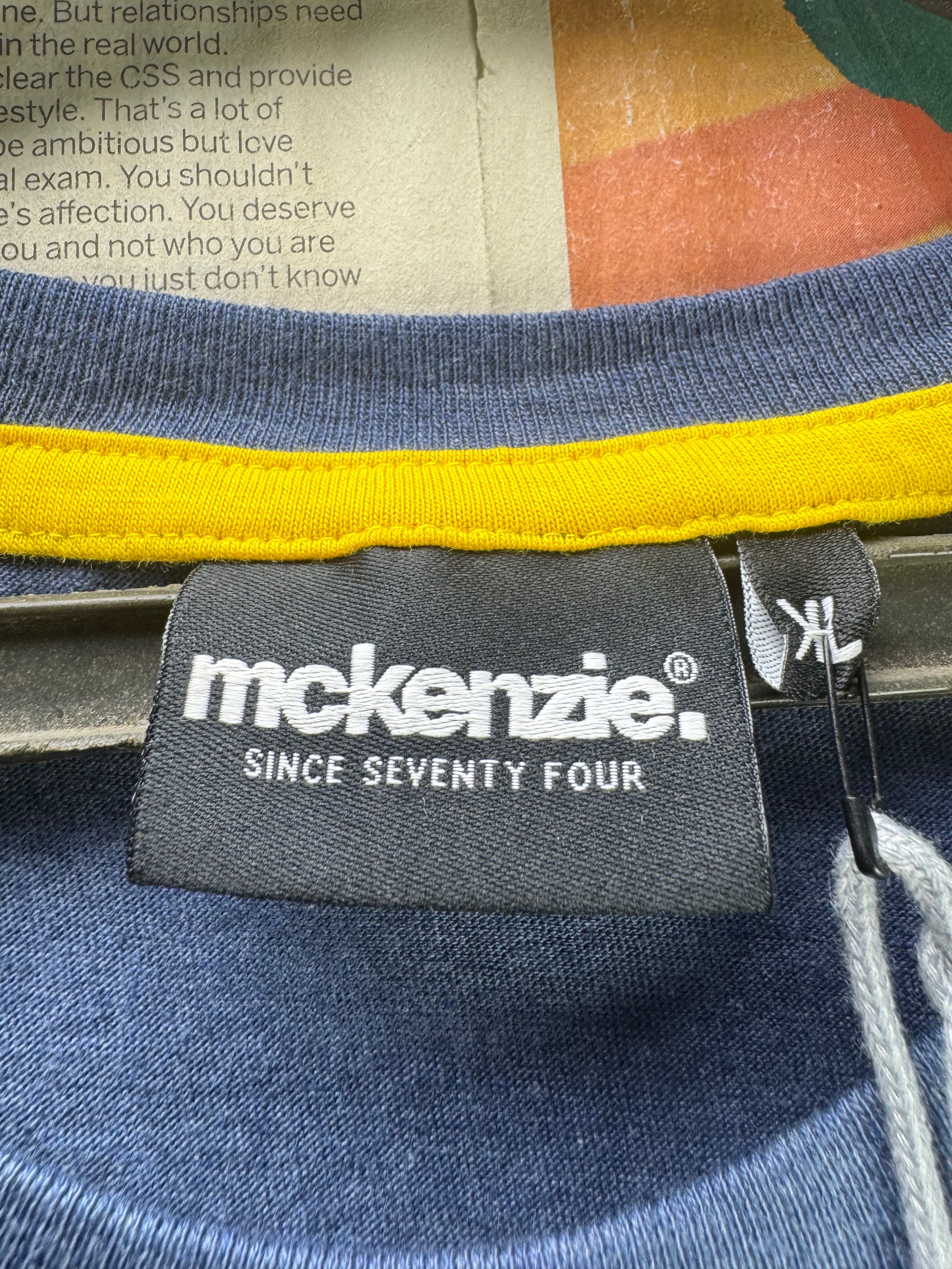 McKenzie® L/XL | Chest: 24.5" | Blue | T-Shirt | Cotton | 4625 - Genuine Maal