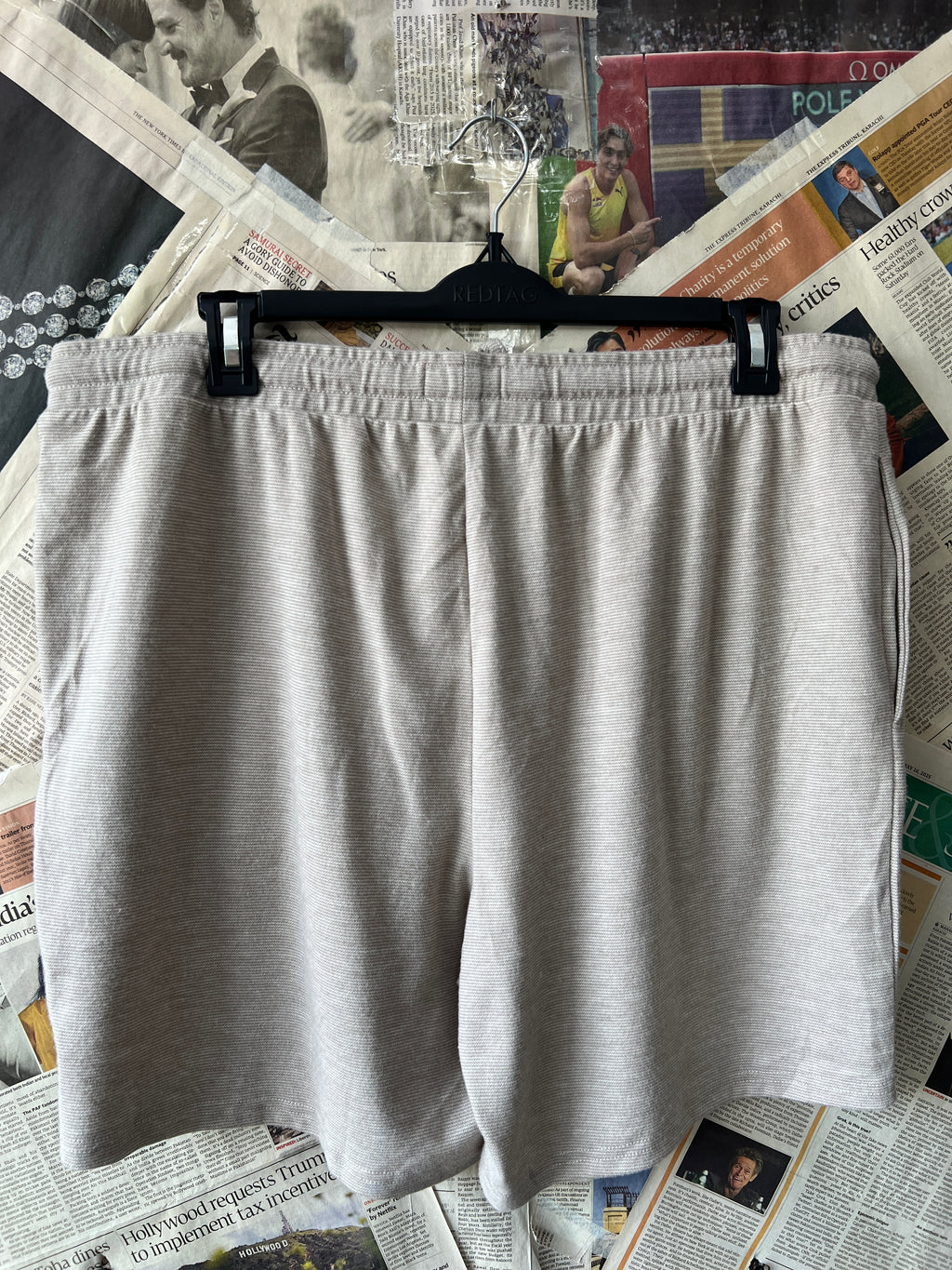 Primark® Waist: 38" to 40" | Beige | Shorts | 1092 - Genuine Maal