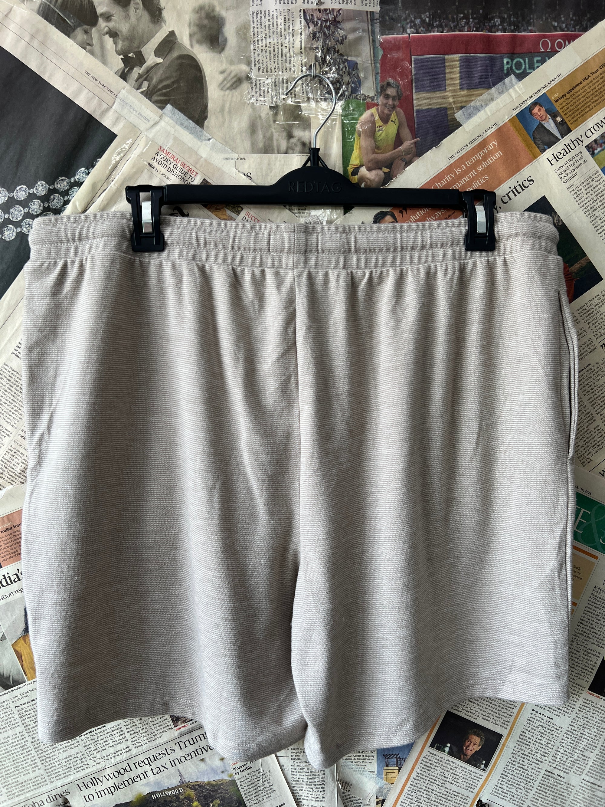 Primark® Waist: 38" to 40" | Beige | Shorts | 1092 - Genuine Maal