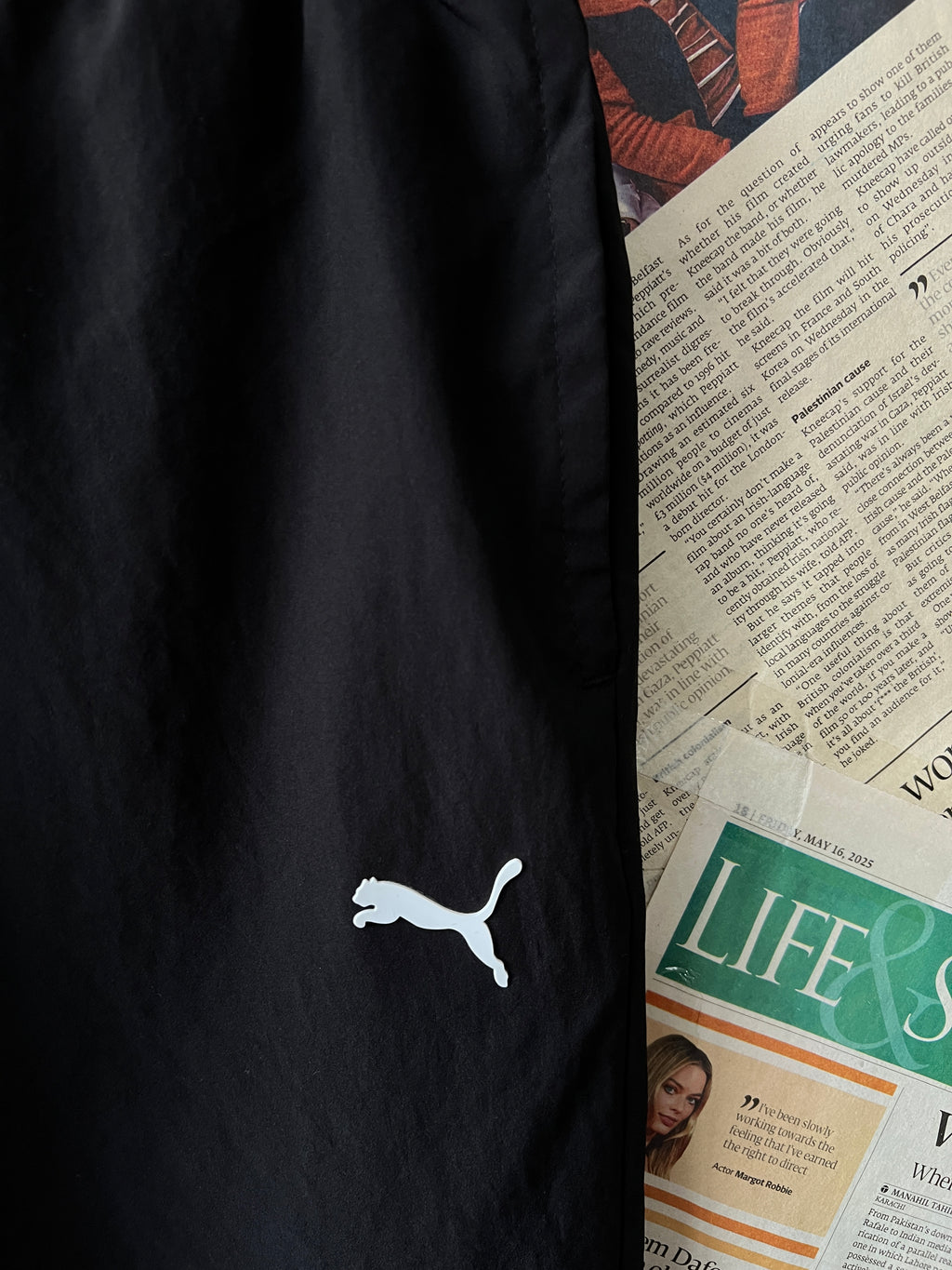 P*ma® Waist: 30" to 32" | Black | 3 Quarter Shorts | 1107 - Genuine Maal