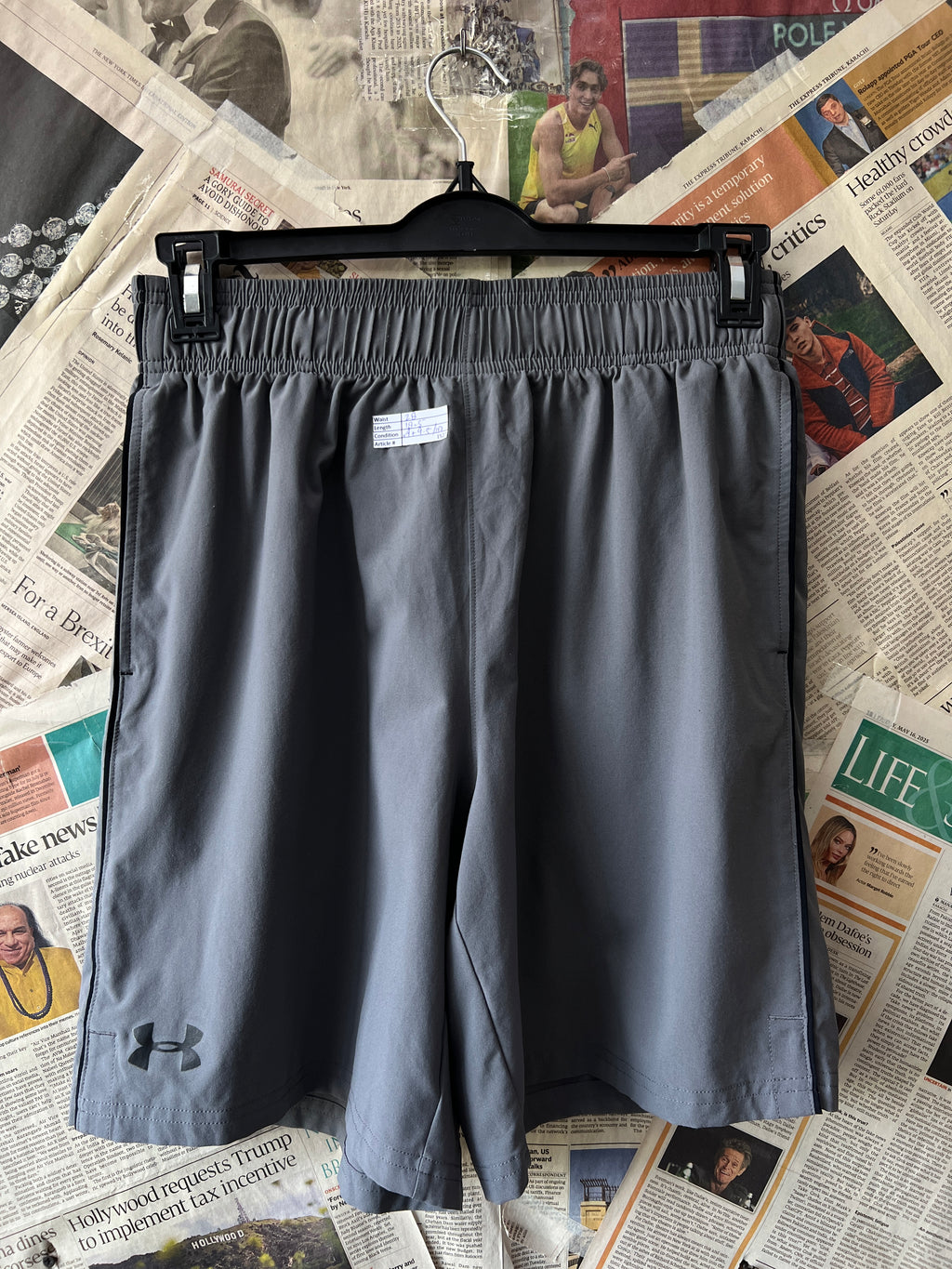 Under Armour® Waist: 28" | Steel Grey | Shorts | 1527 - Genuine Maal