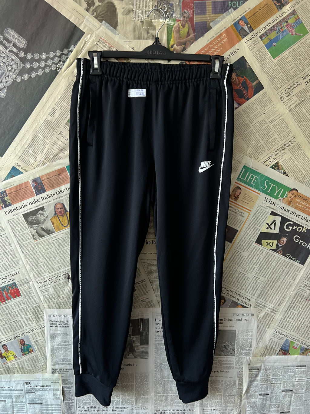 N*ke® Waist: 28" to 30" | Black | Trouser | 1506 - Genuine Maal