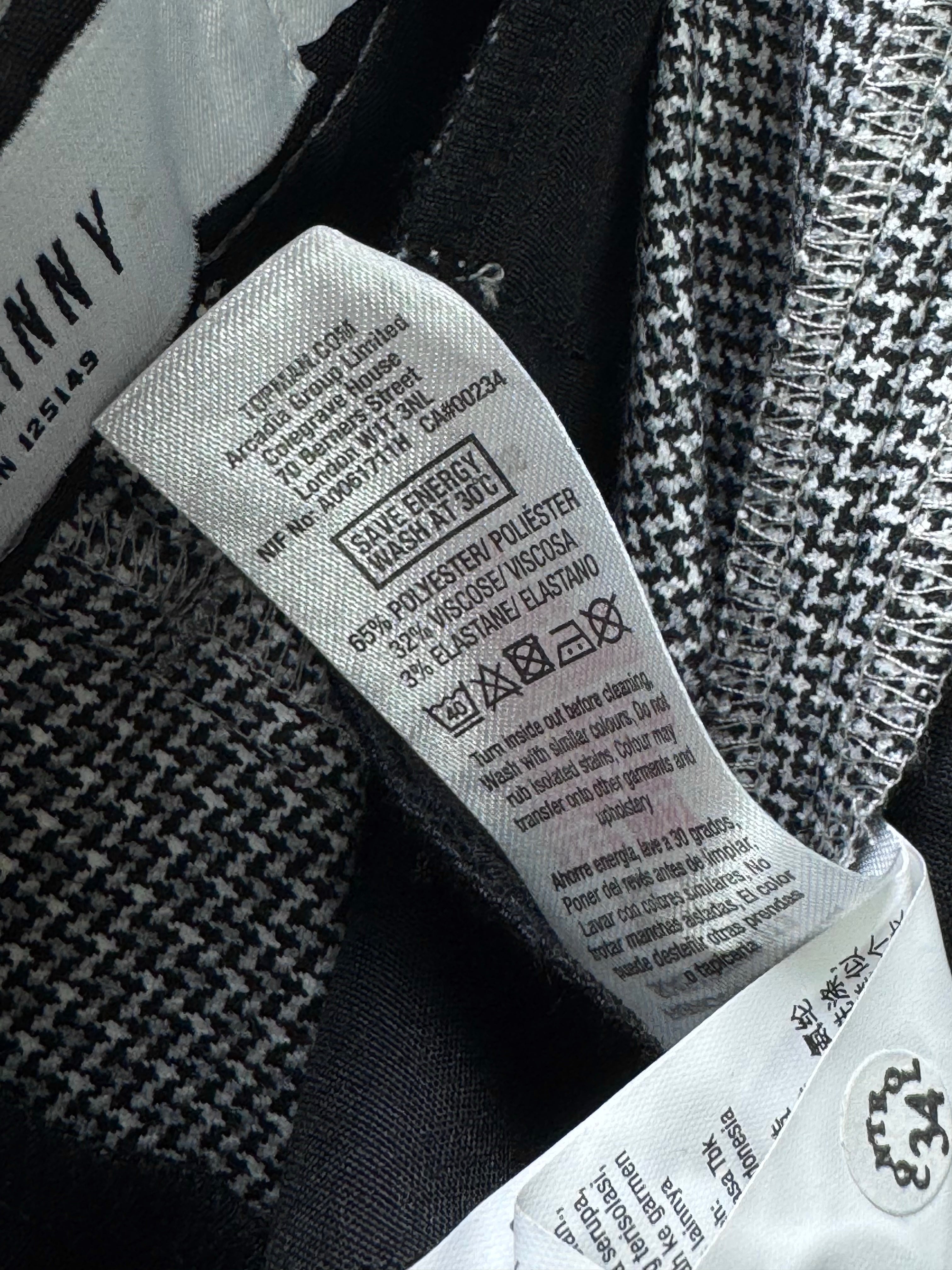 Topman® Waist: 30" | Makhi Chech | Smart Casual - Semi Formal Pants | Poly - Wool - Elastane | 2942 - Genuine Maal