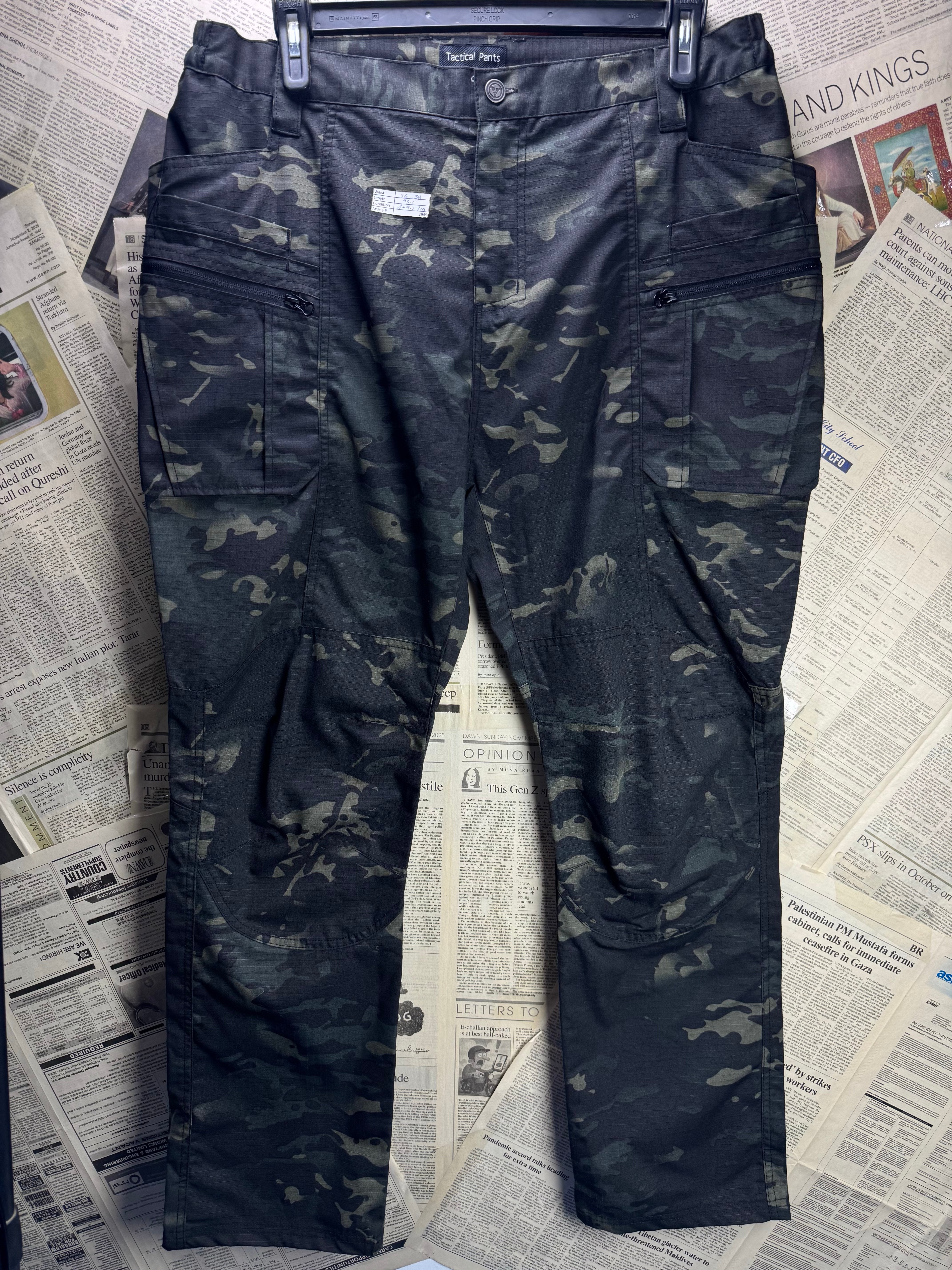 Tactical Pants® Waist: 36" to 38" | Camouflage | Cargo Trouser | 2949 - Genuine Maal