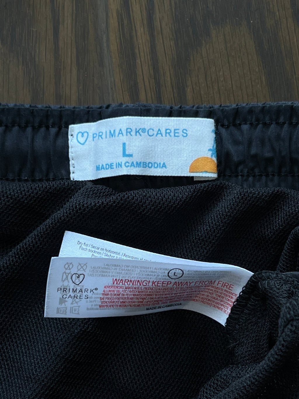 Primark® Waist: 32" | Black | Shorts | 1071 - Genuine Maal