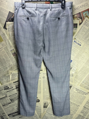 Next® Waist: 36" | Grey | Skinny Fit Dress Pants | Poly - Viscose - Elastane | 2964 - Genuine Maal