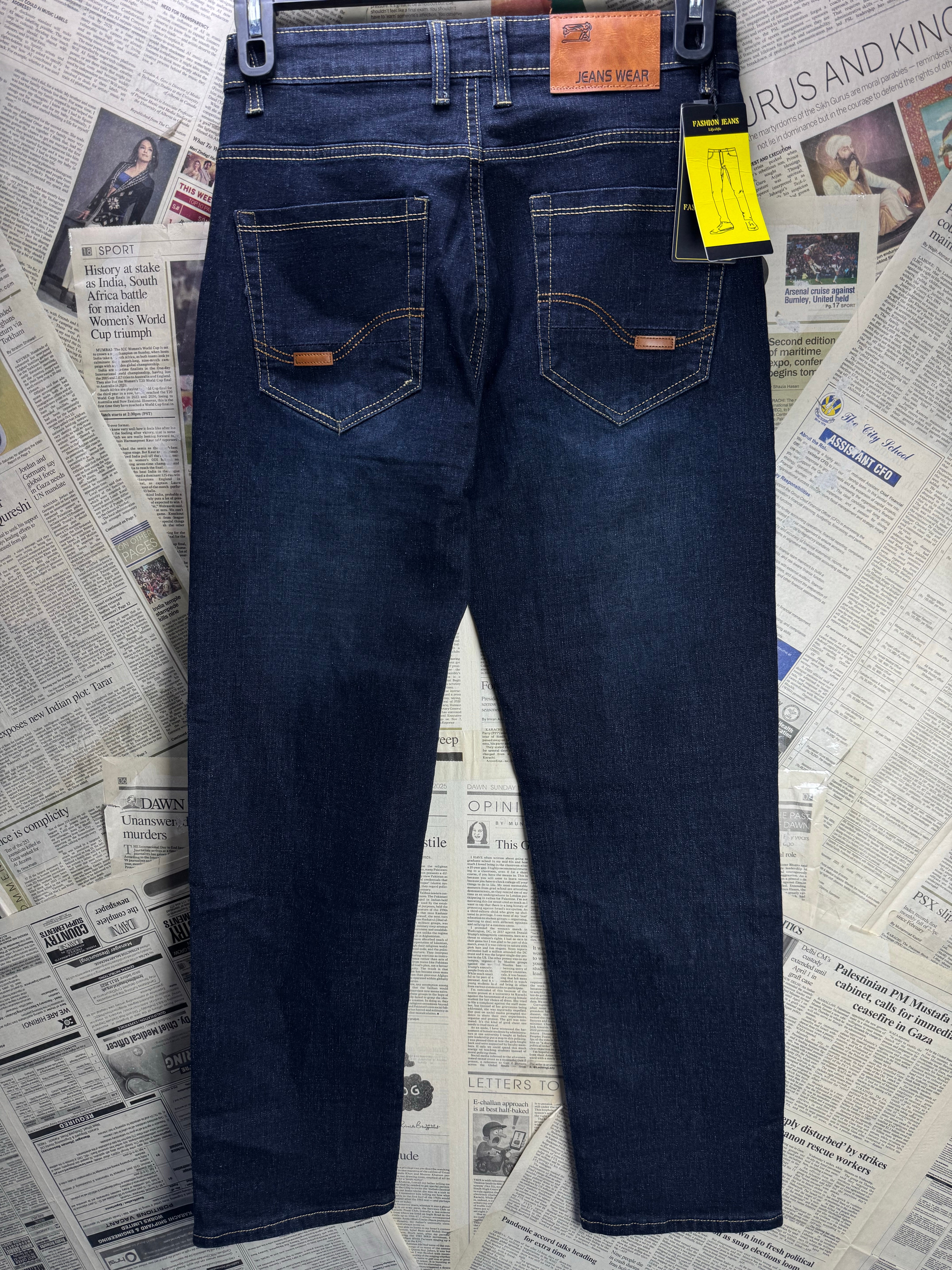 Jeans Wear® Waist: 28" | Blue | Slim Fit Denim Pants | Poly - Cotton | 2944 - Genuine Maal