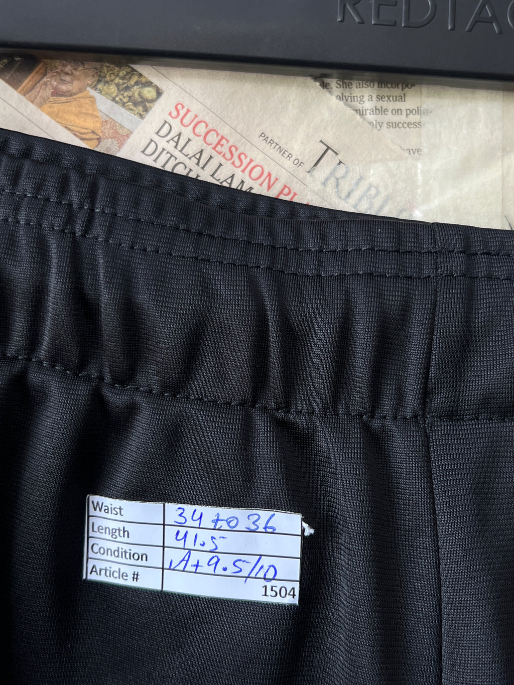 Lonsdale® Waist: 34" to 36" | Black | Trouser | 1504 - Genuine Maal