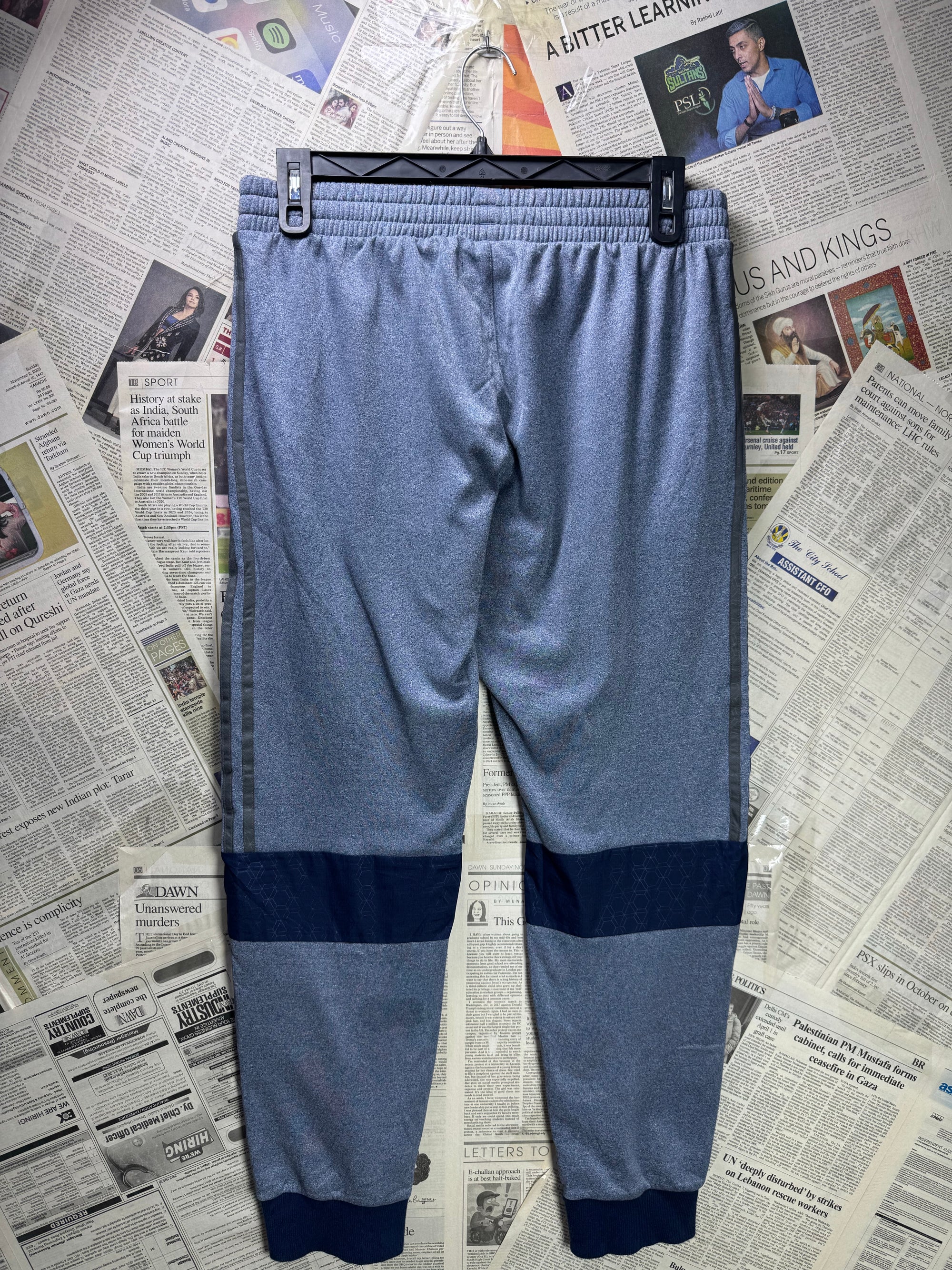 Adid*s® Waist: 34" to 36" | Slate Grey | Sports Trouser | Inner: Fleece | Poly | 1276 - Genuine Maal