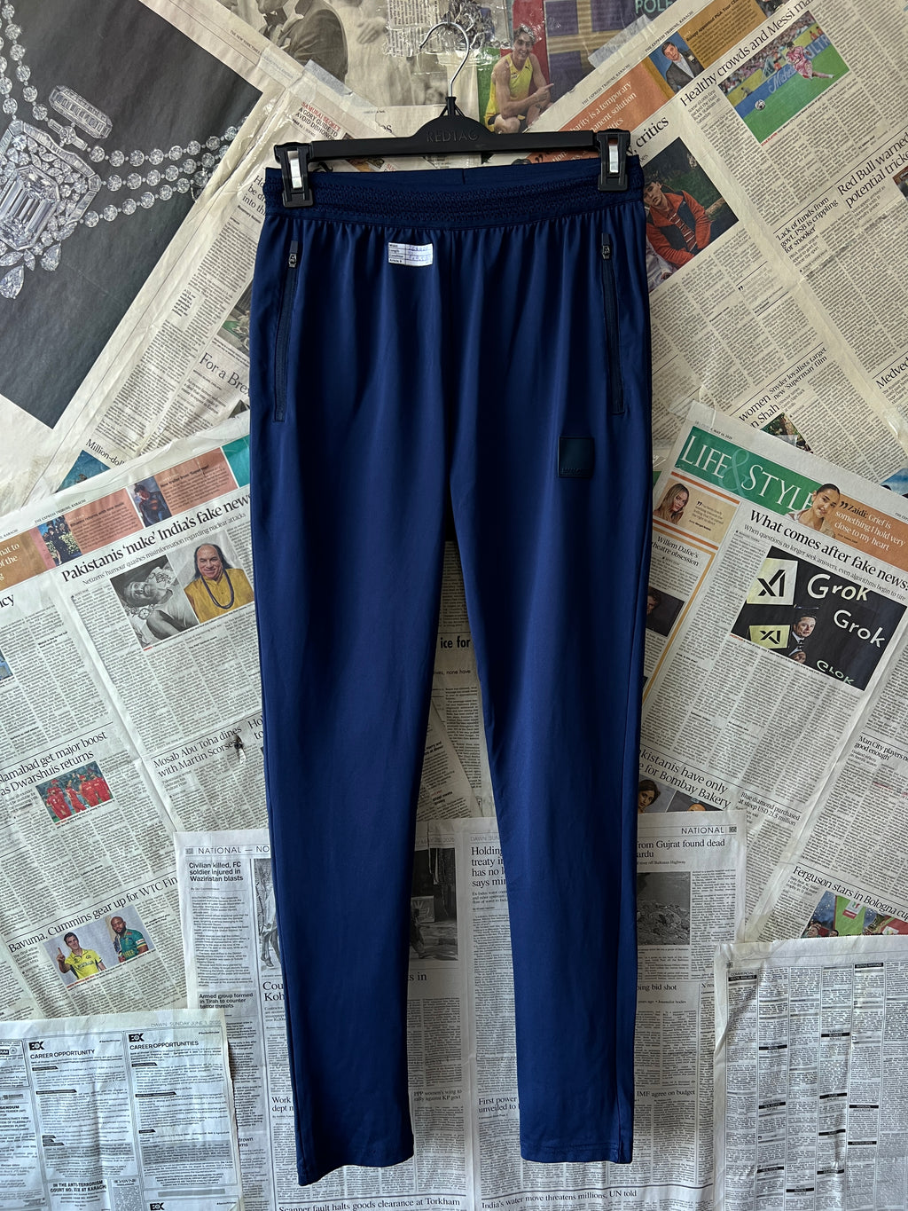 MAN® Waist: 26" to 28" | Navy Blue | Trouser | 1529 - Genuine Maal