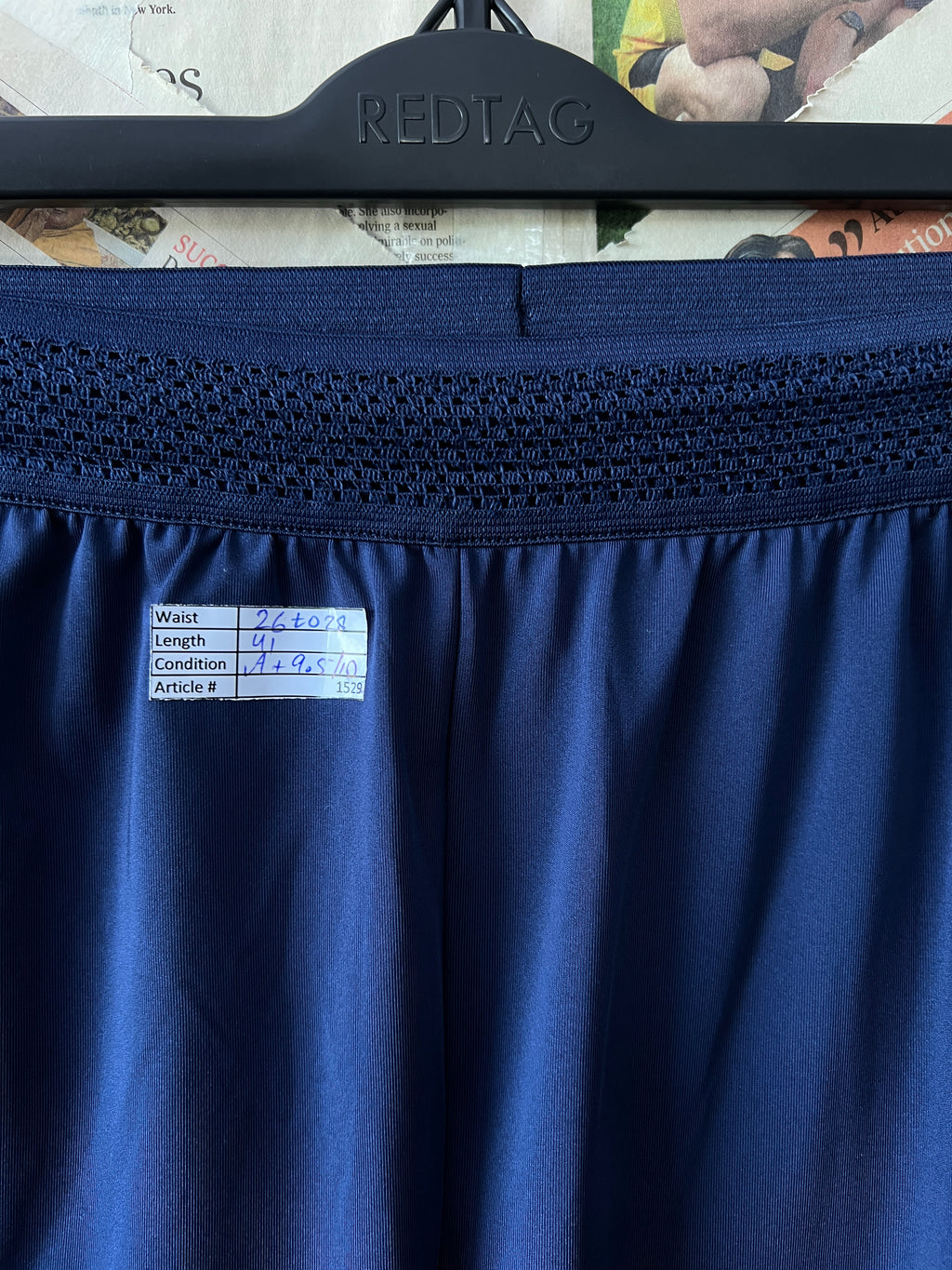 MAN® Waist: 26" to 28" | Navy Blue | Trouser | 1529 - Genuine Maal