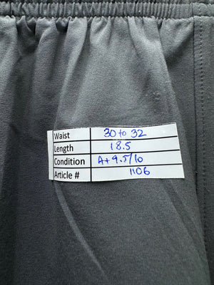 Under Armo*r® Waist: 30" to 32" | Grey | Sports Shorts | Poly | 1106 - Genuine Maal