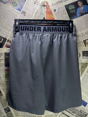Under Armo*r® Waist: 30" to 32" | Grey | Sports Shorts | Poly | 1106 - Genuine Maal