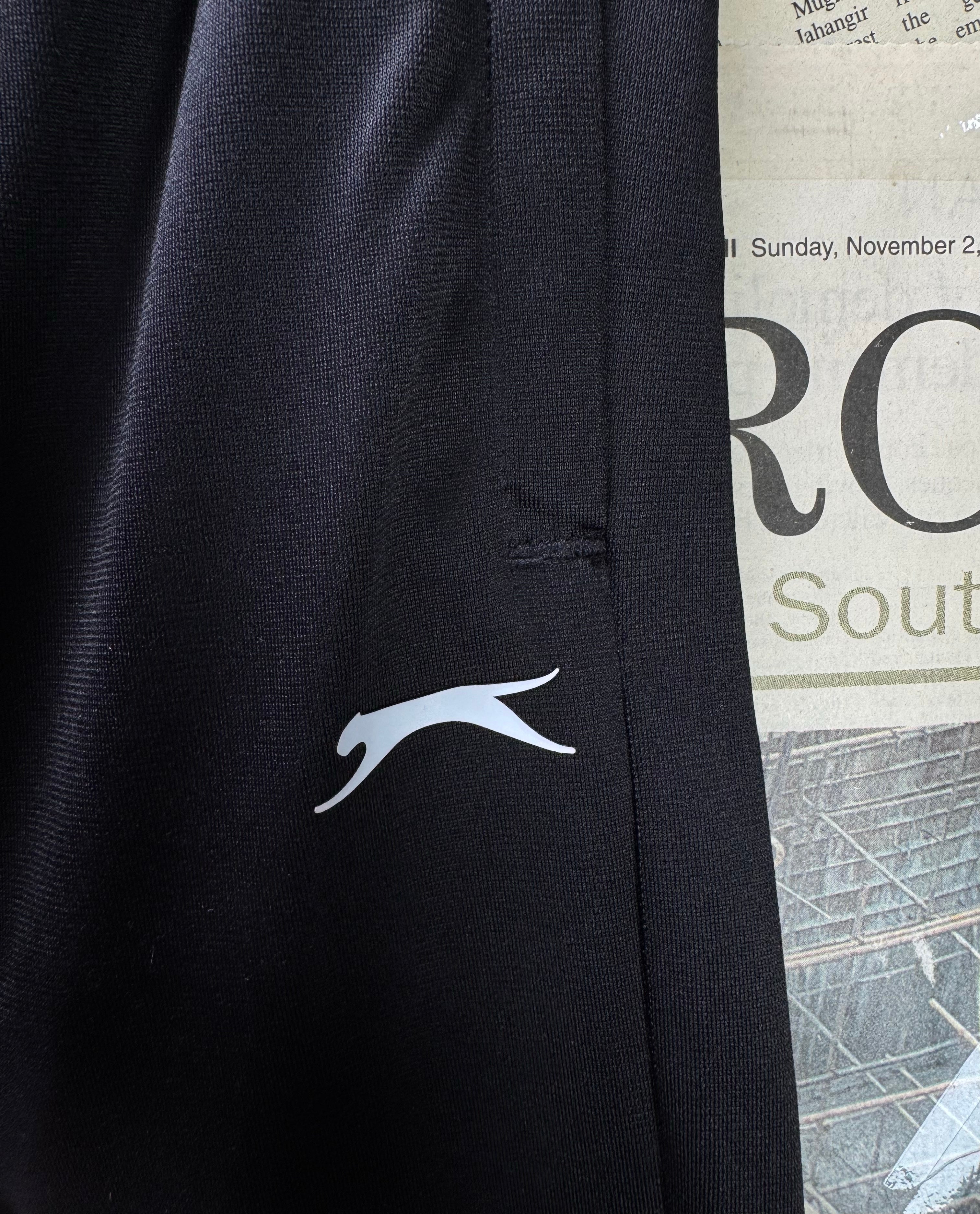 Slazenger® Waist: 26" to 28" | Black | Sports Trousers | Polyester | 2906 - Genuine Maal