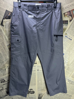 Easy® Waist: 32" | Grey | 3 - Quarter | Straight Fit | Cotton - Elastane | 2934 - Genuine Maal