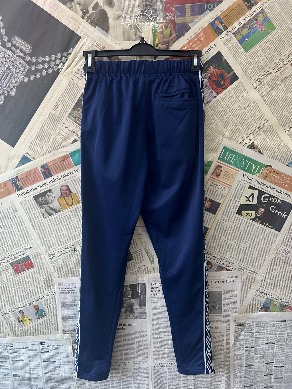 Umbro® Waist: 26" | Navy | Trouser | Winter | 1511 - Genuine Maal
