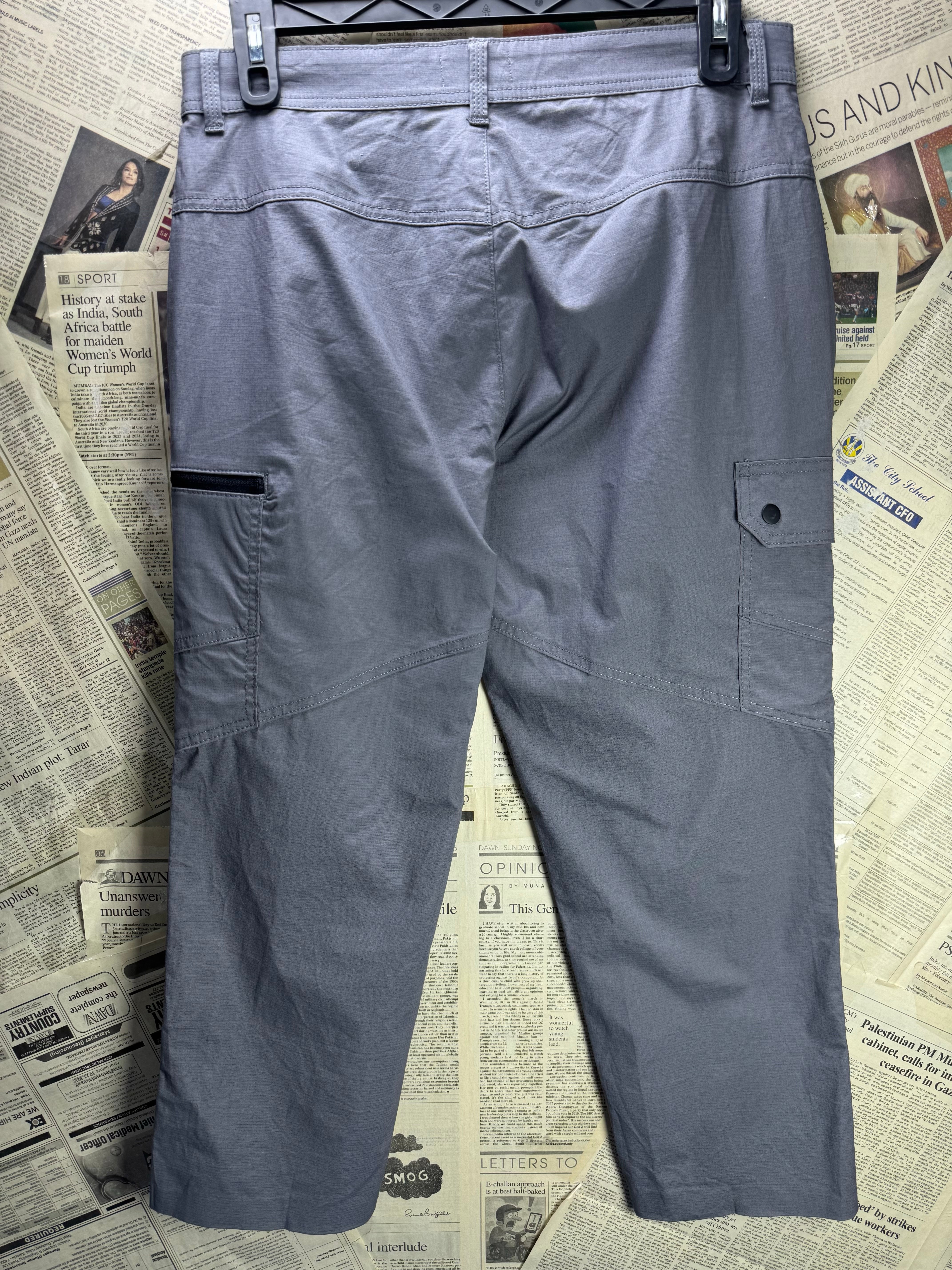 Easy® Waist: 32" | Grey | 3 - Quarter | Straight Fit | Cotton - Elastane | 2934 - Genuine Maal