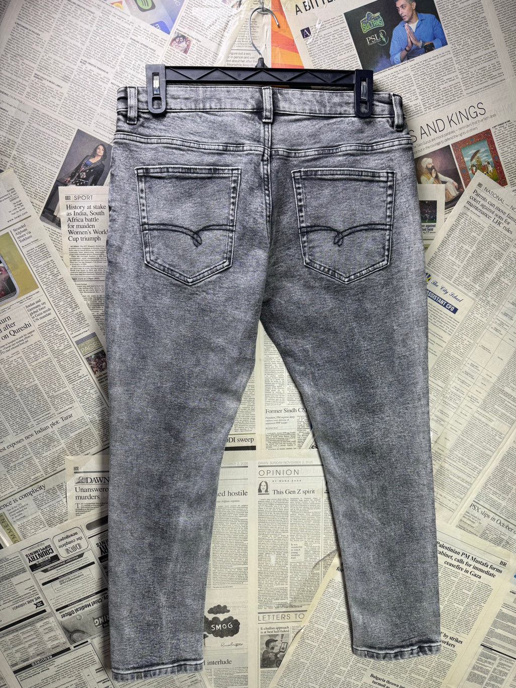 Next® Waist: 34" | Stonewashed | Super Skinny Fit Denim Pants | Cotton - Elastane - Poly | 1300 - Genuine Maal