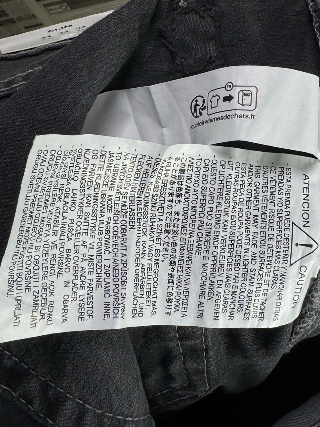 Zara® Waist: 34" to 36" | Stonewashed | Regular Fit Denim Pants | Cotton | 1285 - Genuine Maal