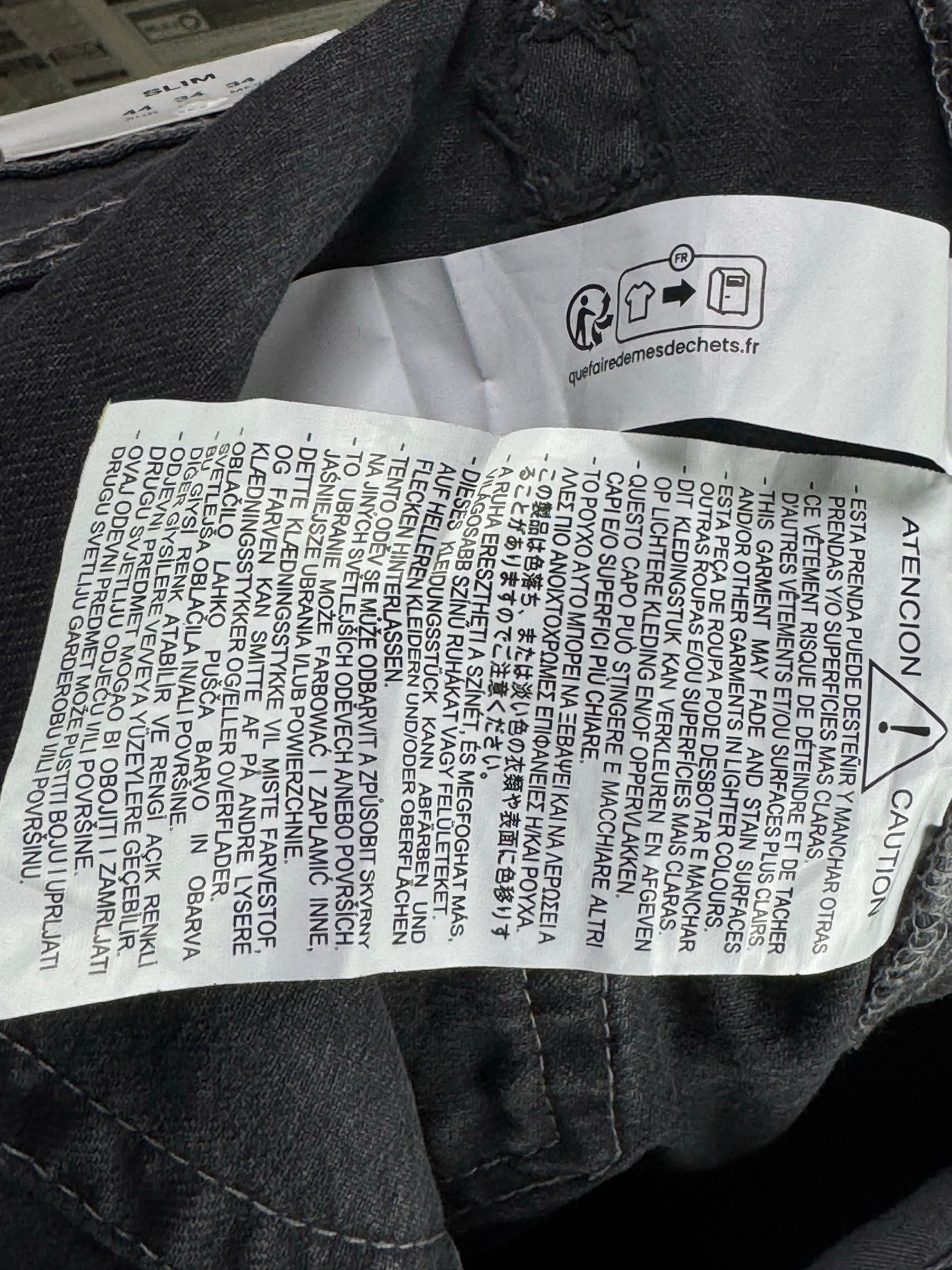 Zara® Waist: 34" to 36" | Stonewashed | Regular Fit Denim Pants | Cotton | 1285 - Genuine Maal