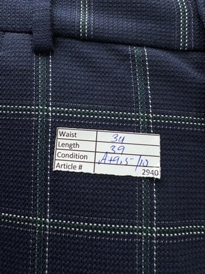 Zara® Waist: 34" | Smart Casual - Semi Formal Pants | Poly - Viscose - Elastane | 2940 - Genuine Maal